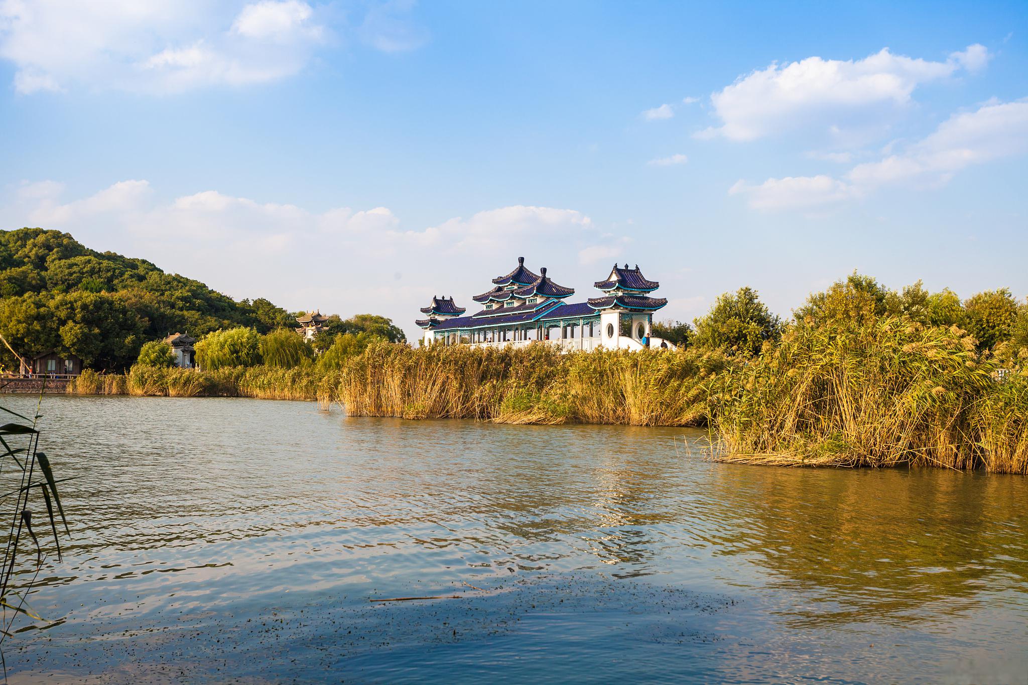 金山:镇江市的一颗隐秘明珠 江苏一景区,占地41:6公顷,分为两大区域