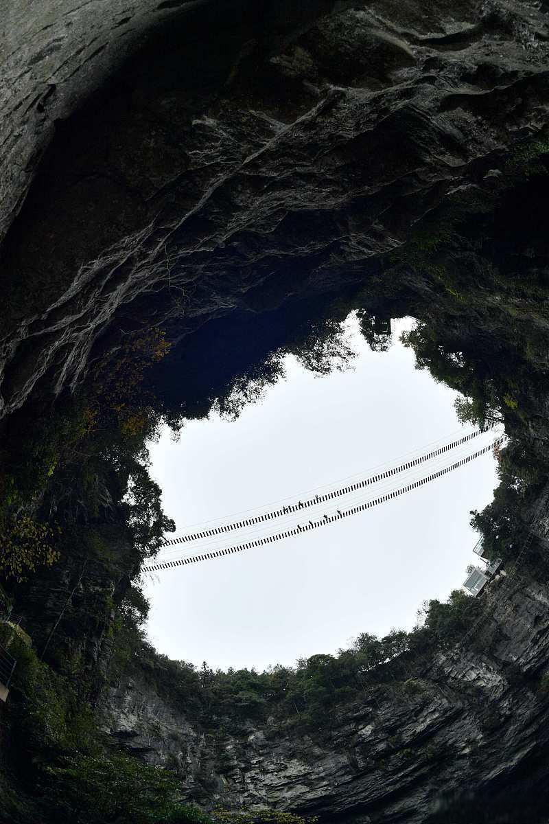 河池罗城棉花天坑景区图片