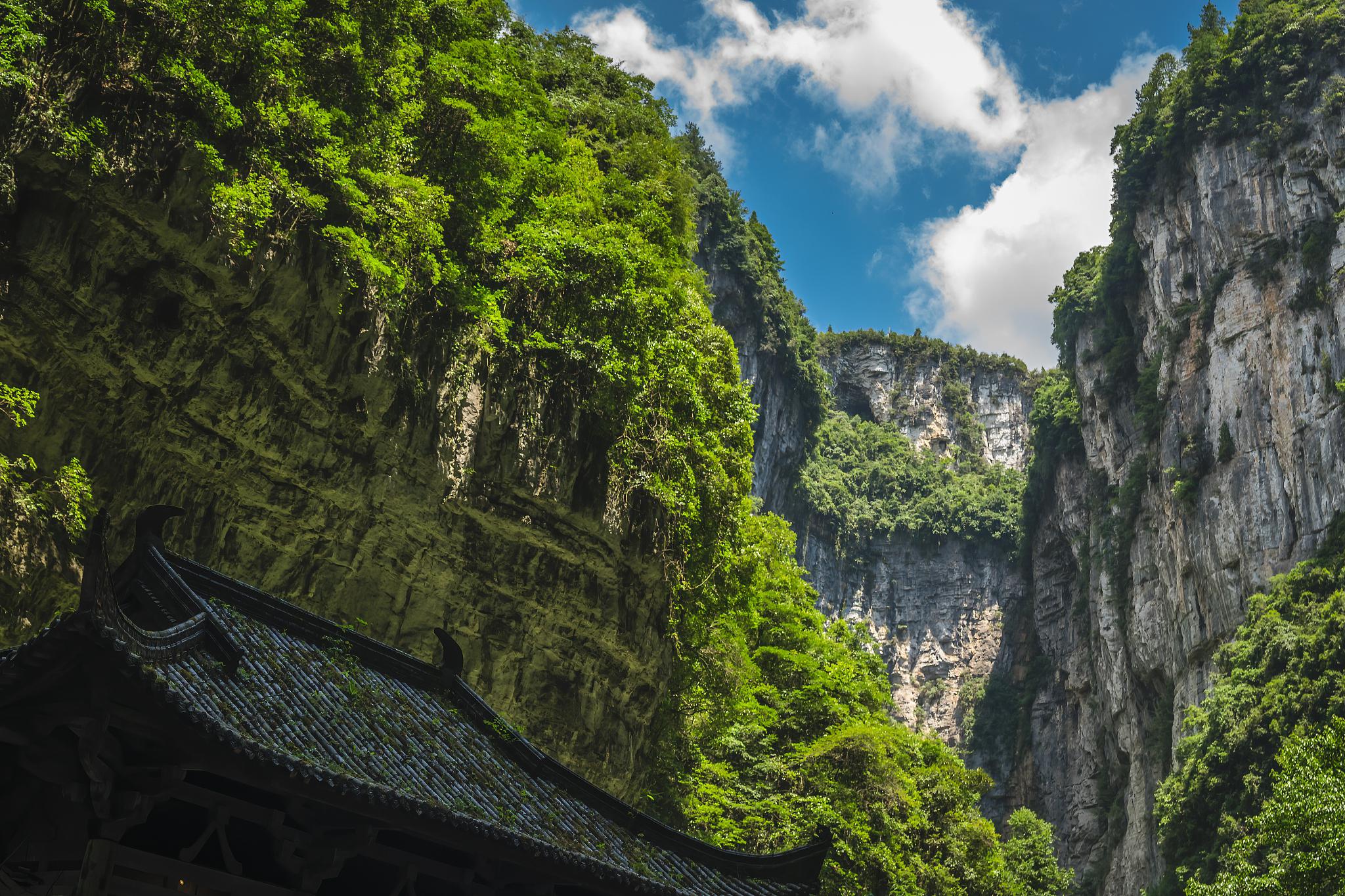 大美武隆,这片充满魅力和活力的土地 雄奇险峻的大美武隆,是一片拥有