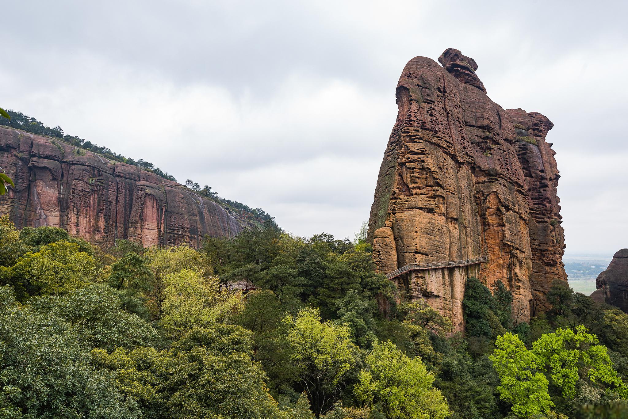 福建冠豸山风景区图片