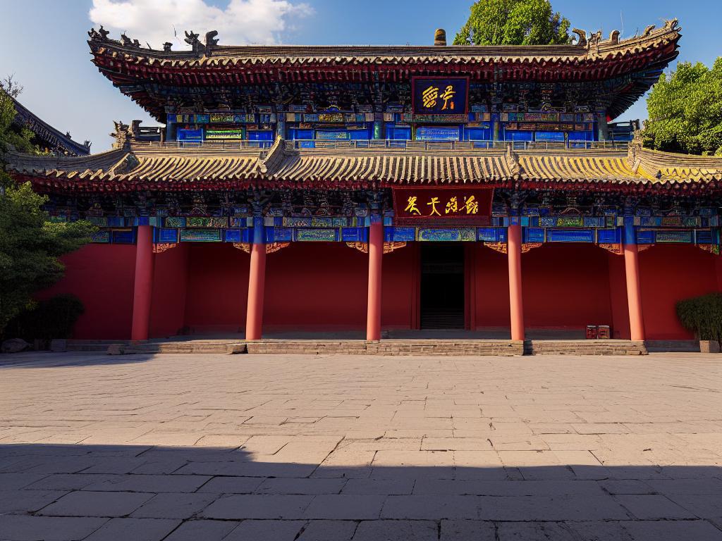 忻州古城位于中国山西省,是一个拥有悠久历史和独特风景的旅游目的地