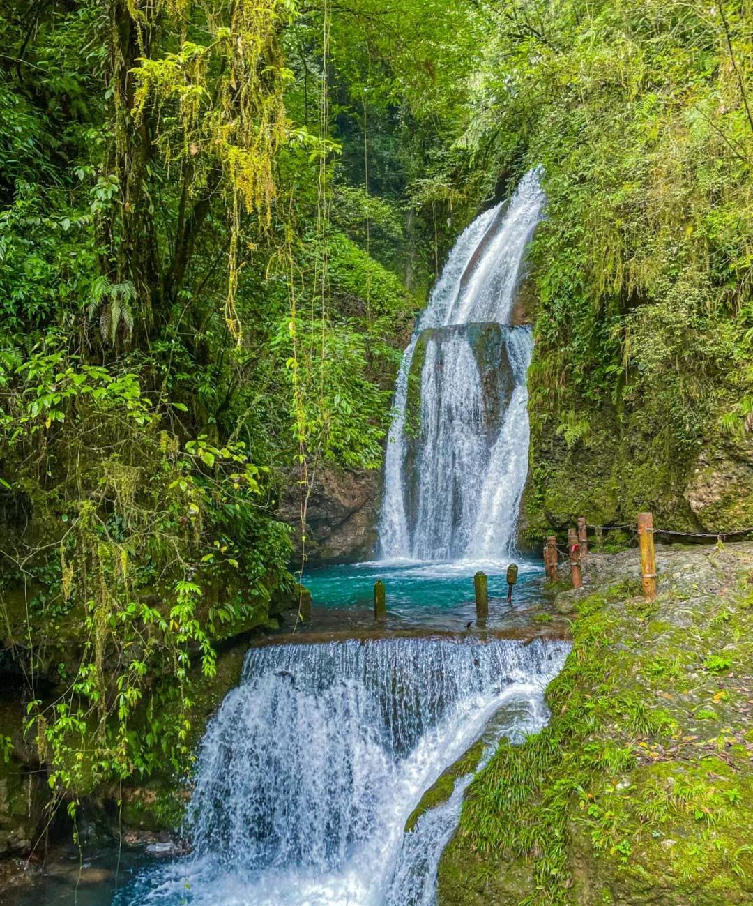 青城山的美丽风光 青城山,位于祖国都江市,是国家风景名胜区和世界