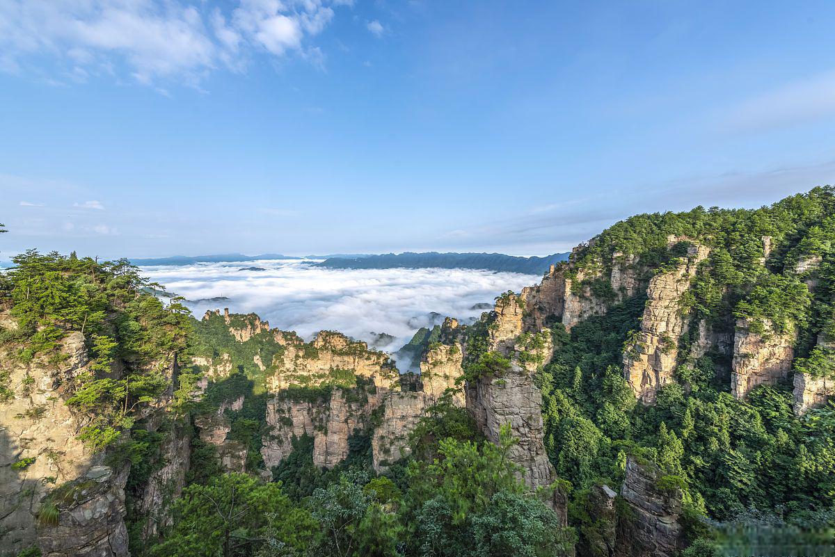 河南神农山自然风景图片