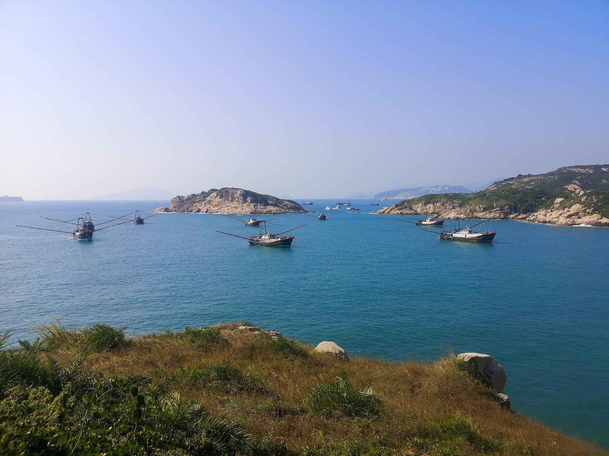 宁波象山·渔山列岛五虎礁石,亚洲第一钓场 宁波象山·渔山列岛被誉为