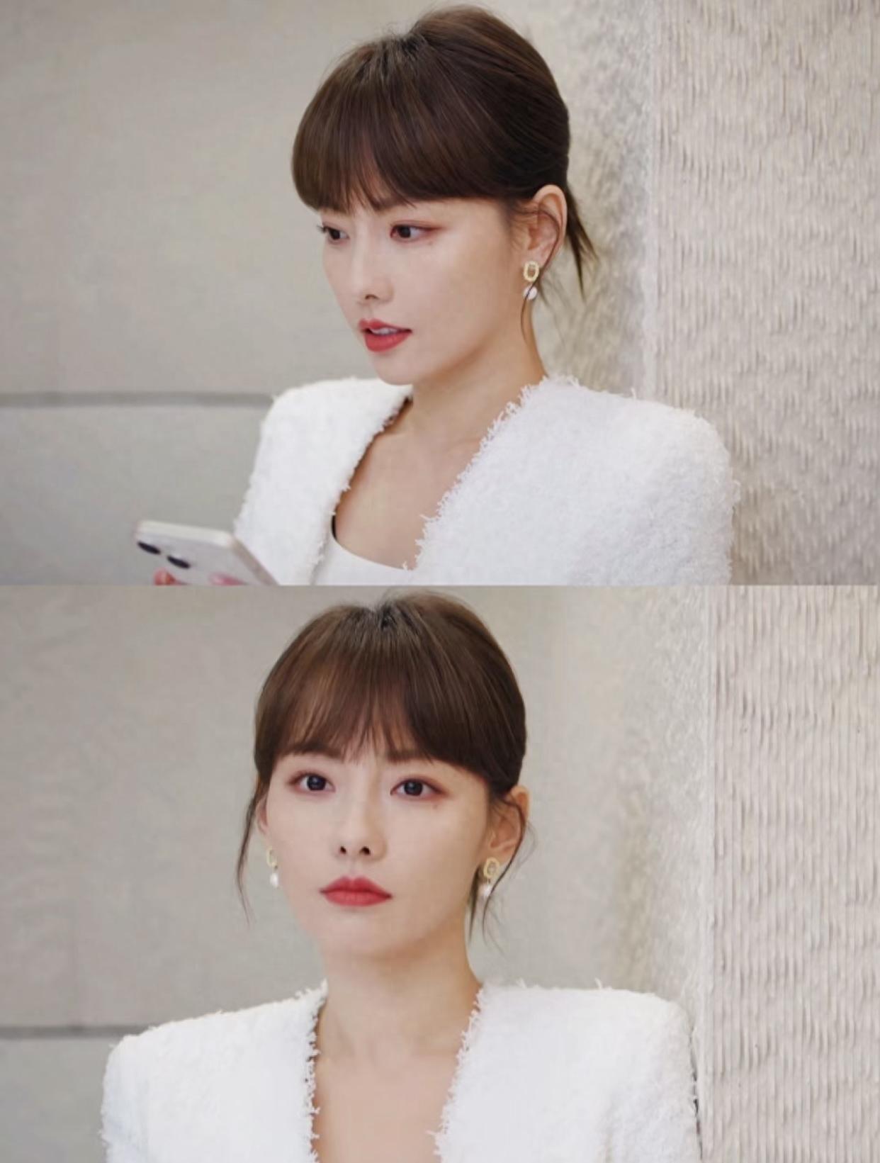 上班女孩如何打扮 在热播剧《好事成双》中,张嘉倪饰演的江喜以精致的