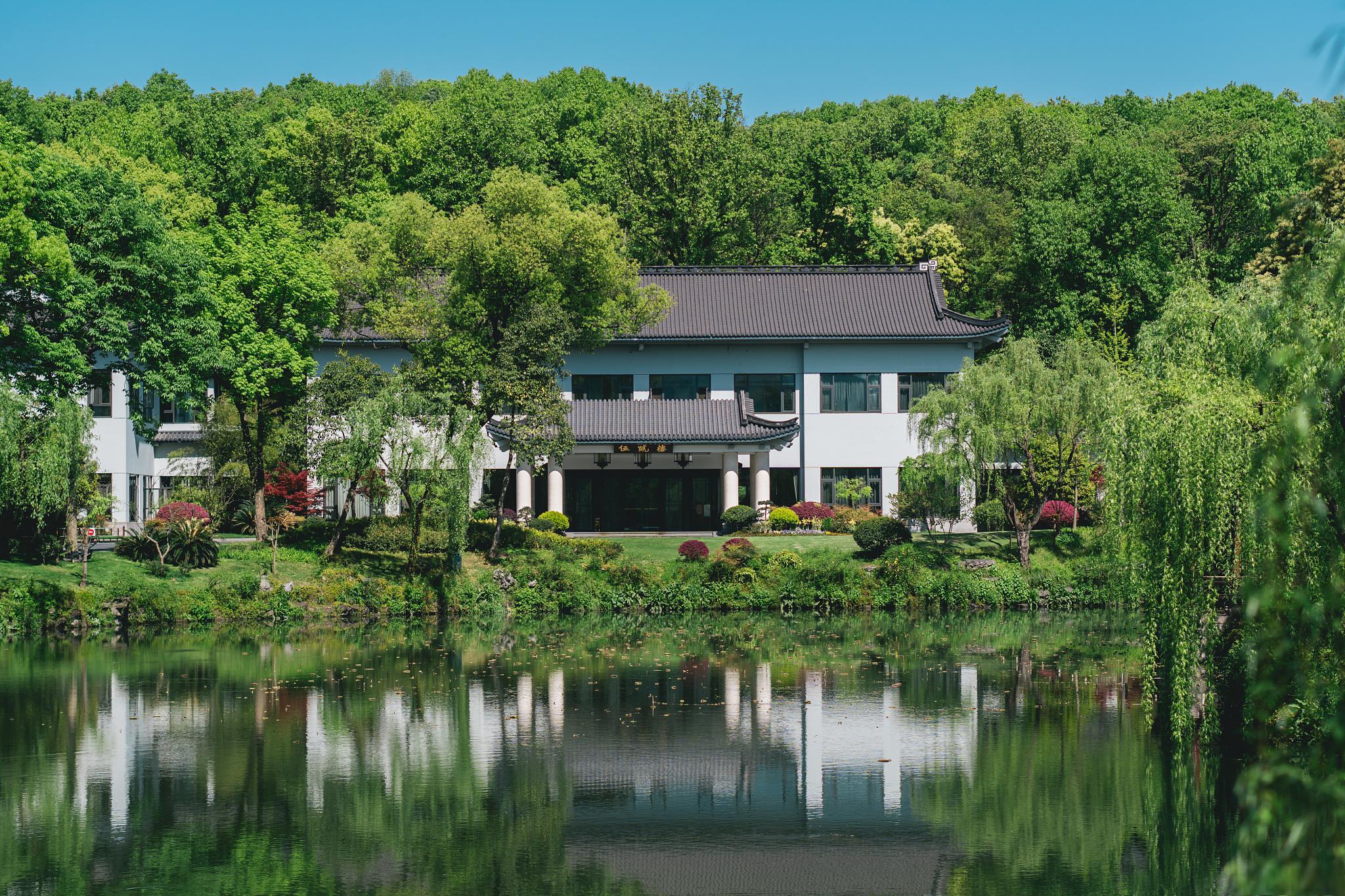 杭州西湖之旅 蜿蜒曲折的苏堤,伴着层层叠叠的苏塔,让人们沉醉于杭州