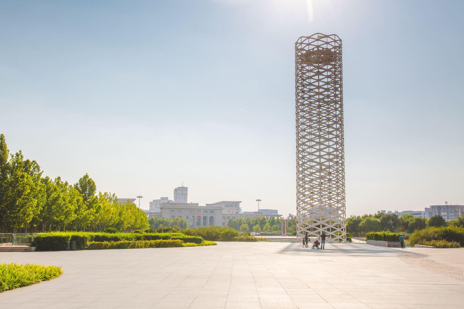 津银河广场:天津城市文化的重要画卷 坐落于天津市河西区的津银河广场