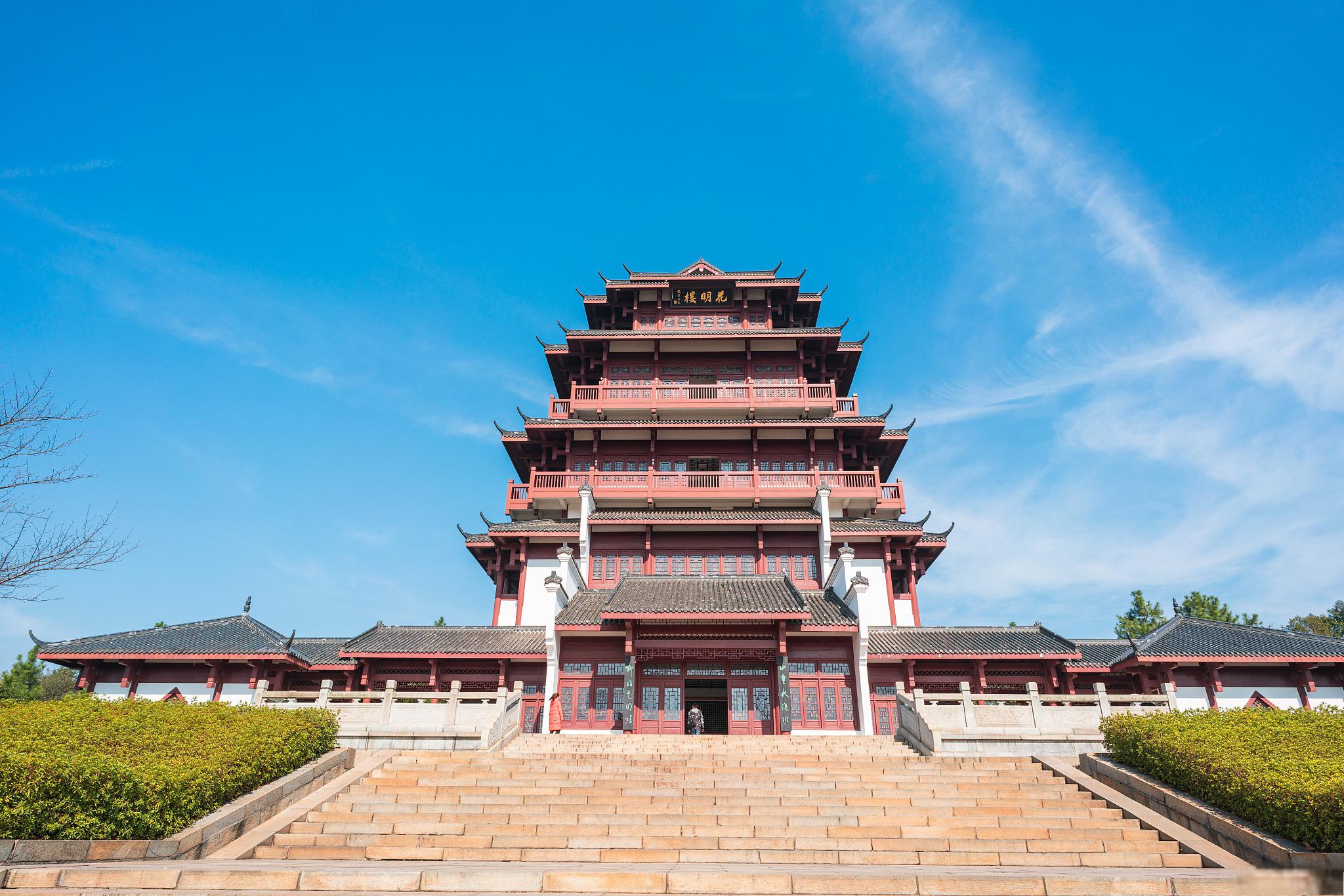 宁乡花明楼景区,湖南绿意的生动写照 距长城20公里,藏着一景区,以纪念
