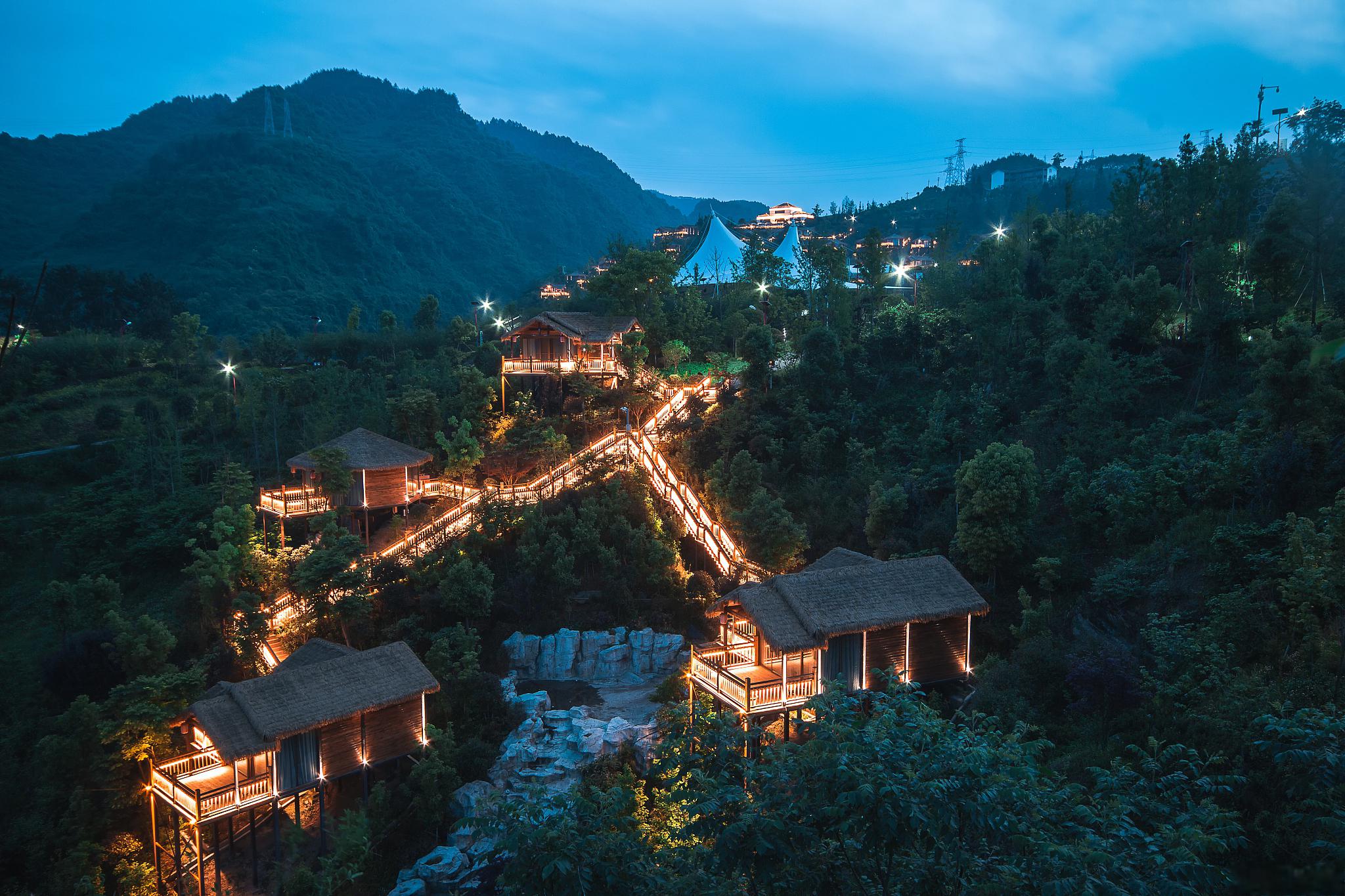 古溪星河景区,秋天的深情 福建一景区,以"古溪花千谷,慢活山水居"为