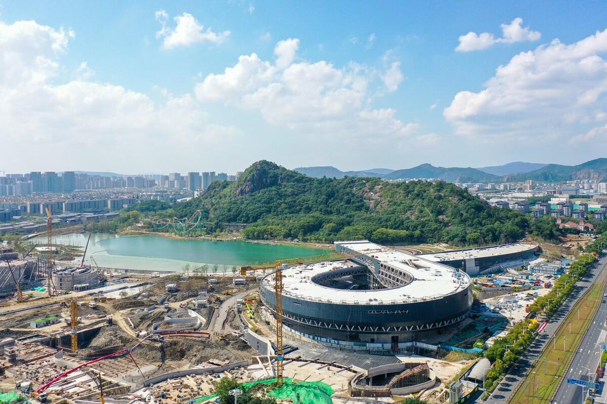 苏州狮山文化广场建设进展 作为2023年江苏省重点文化和旅游产业项目