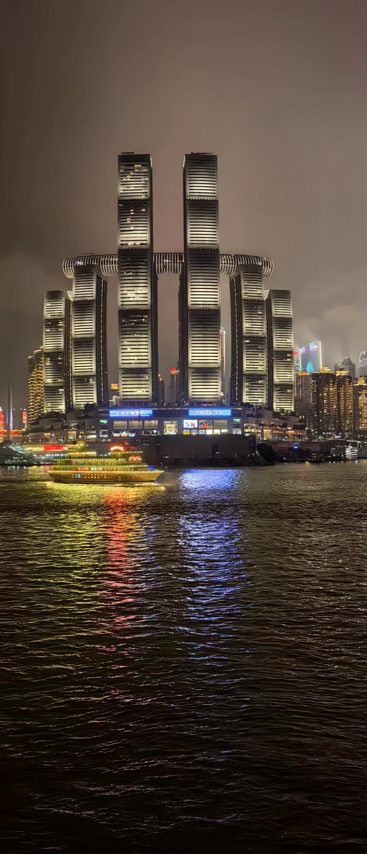 双江汇·重庆长江汇合嘉陵江 承载文明几千年,大江万里向东方.