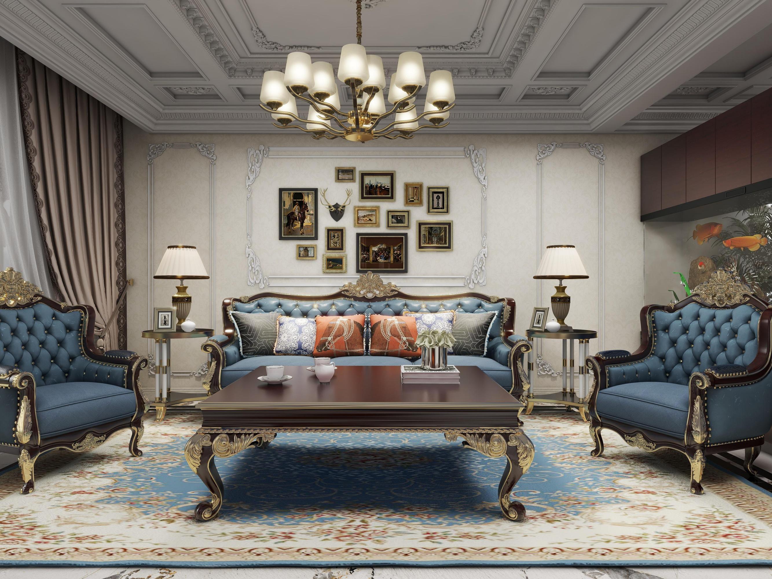 欧式复古风格的完美呈现 欧式复古风格拥有一种高贵而典雅的气息,它