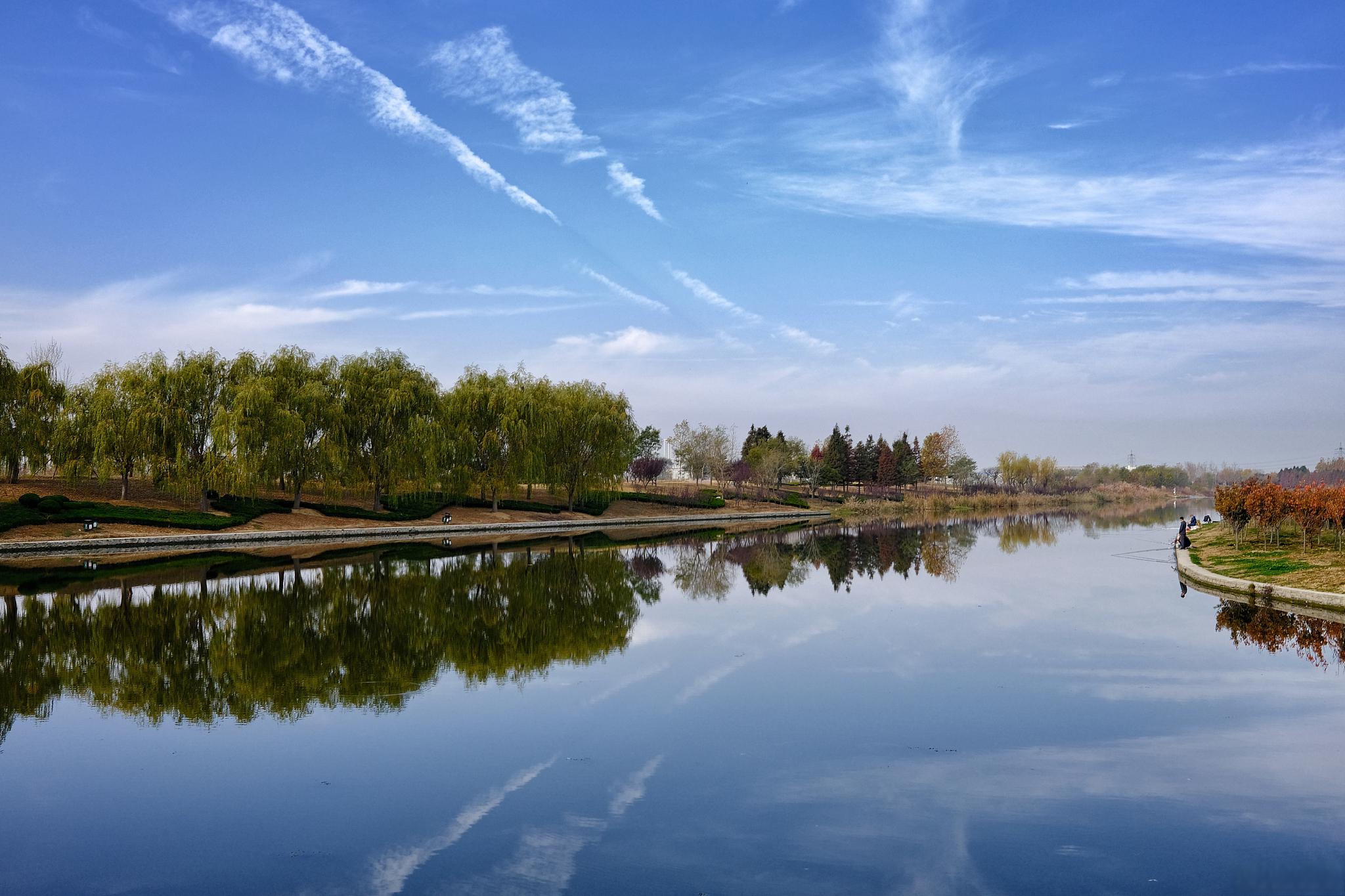 巨野洙水河水利风景区 山东一风景区,占地9平方公里,不仅有历史的沉淀