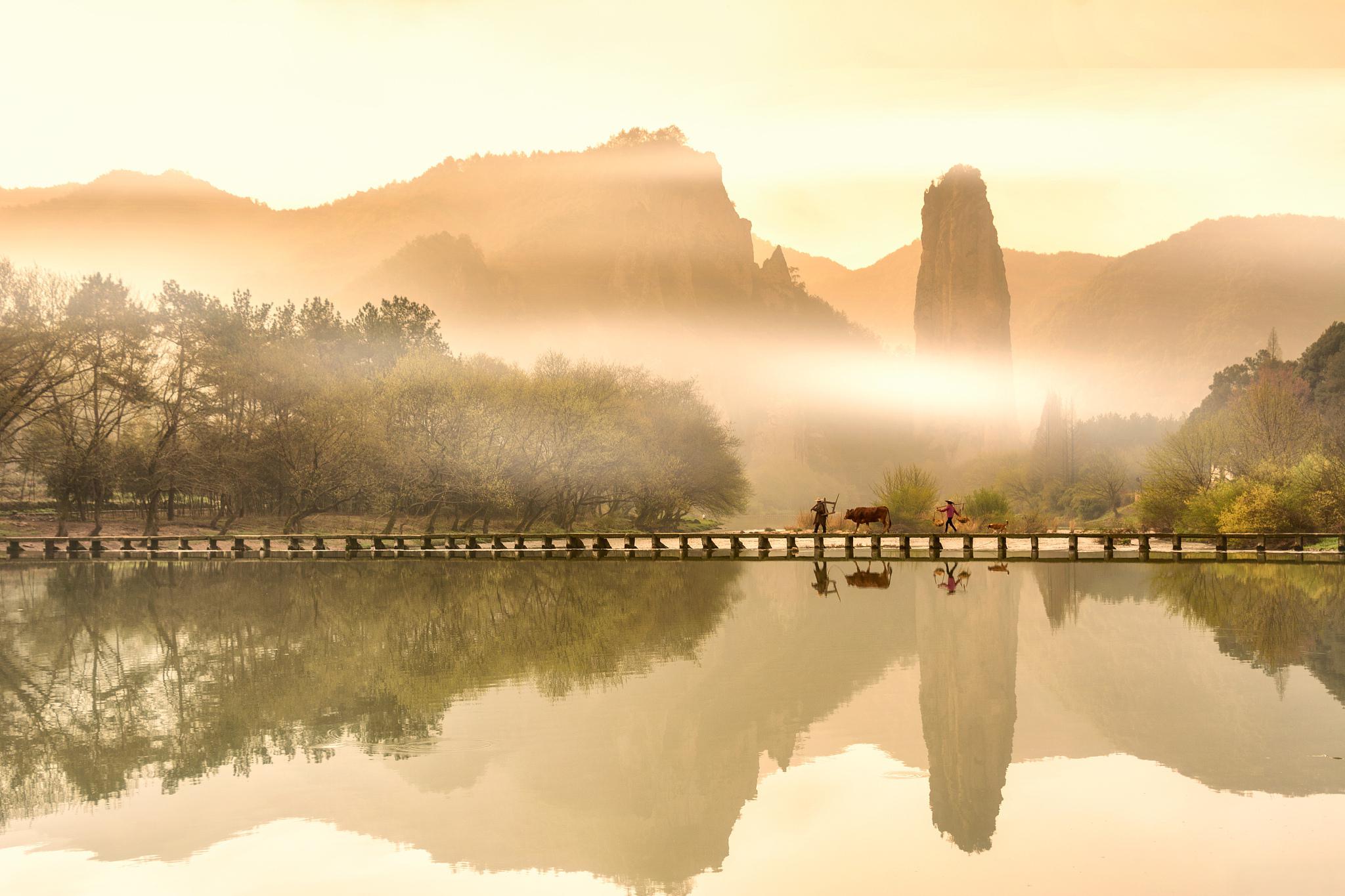 浙江仙都风景区图片