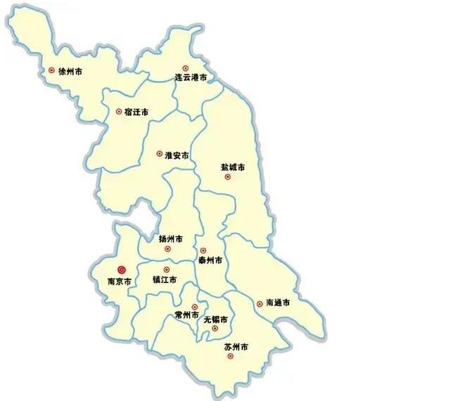 江苏县级地图图片