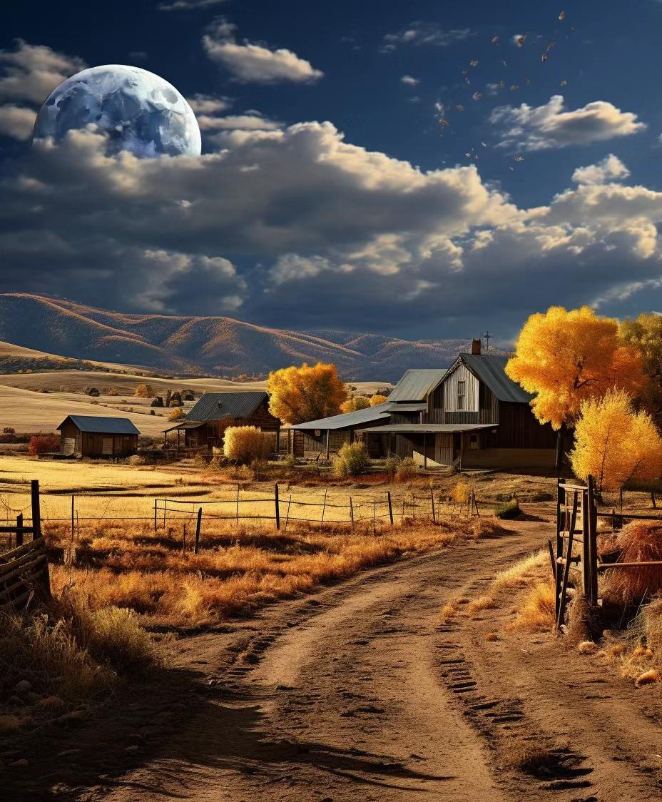 93夕阳余晖 到了傍晚时分,夕阳的余晖洒在桑科草原上,草原仿佛燃起