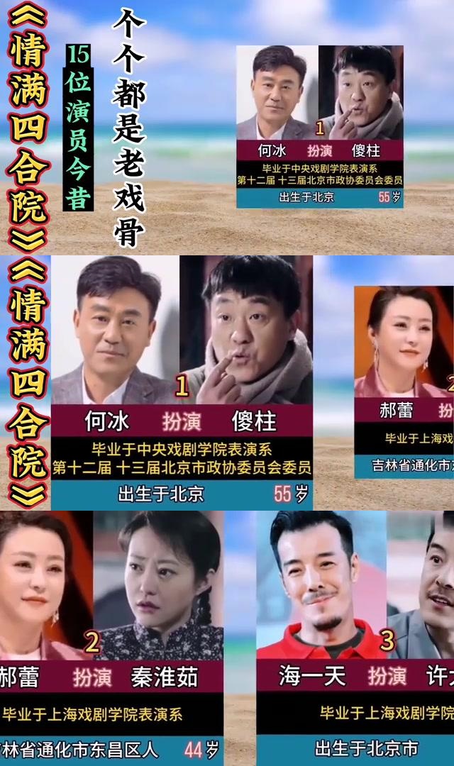《情满四合院》这部剧集结了众多实力派演员,他们在剧中的表现也让人