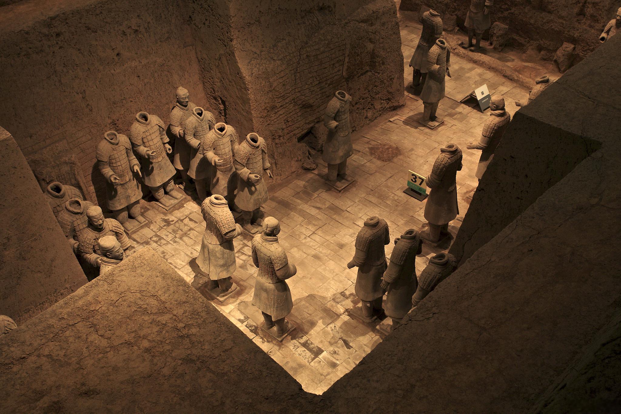 秦始皇兵陵马俑.@旅游极客言的动态