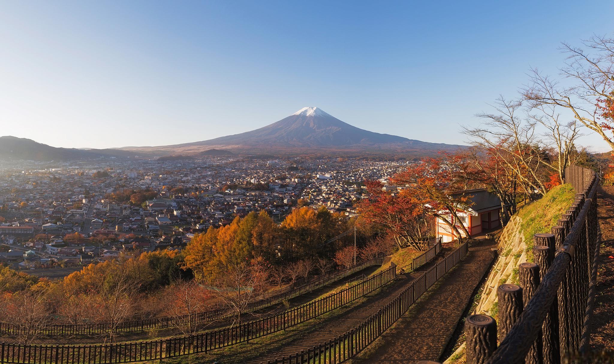 日本岚山图片