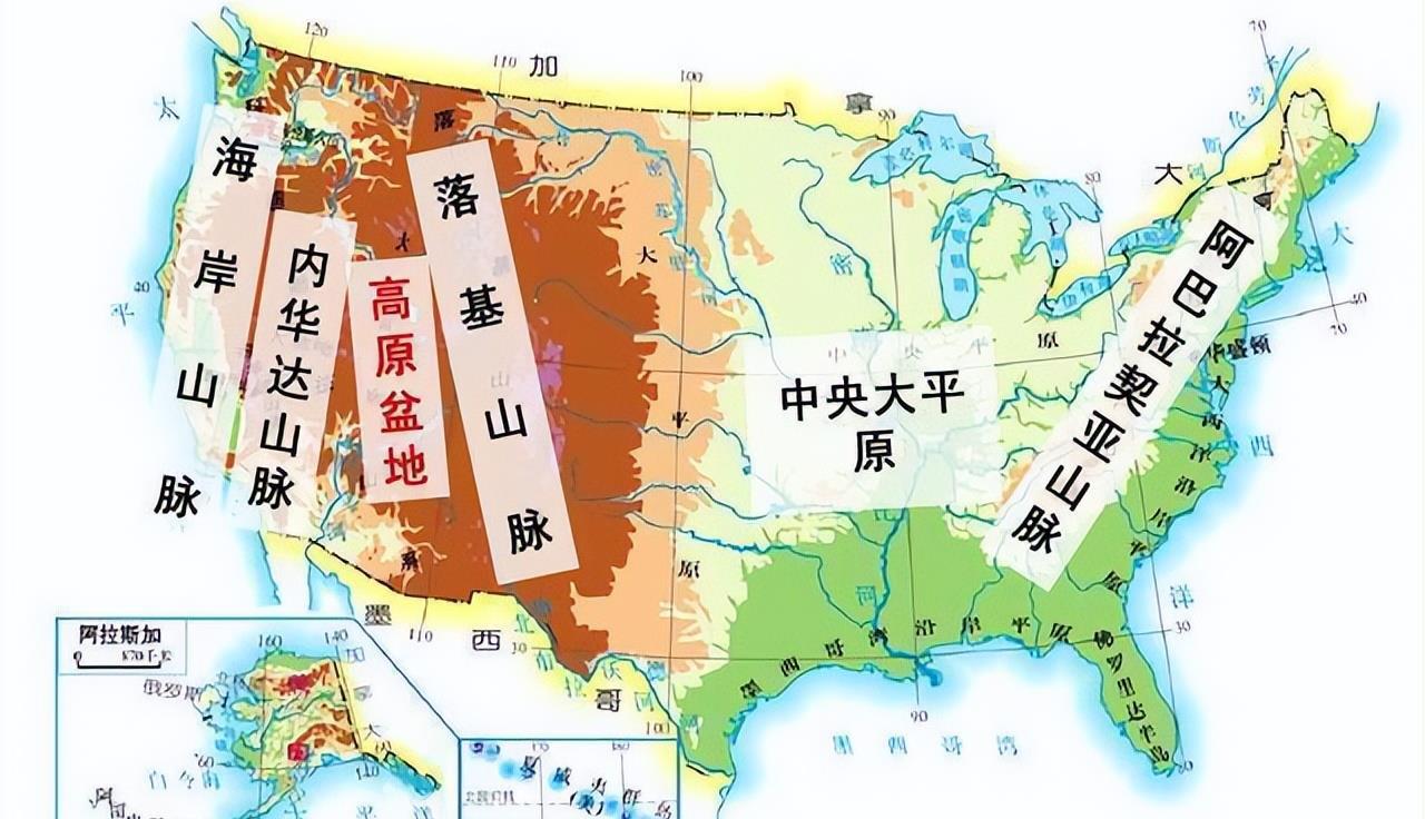 美国三大人口最多的州 美国,这个多元化国家,其庞大而广袤的领土里