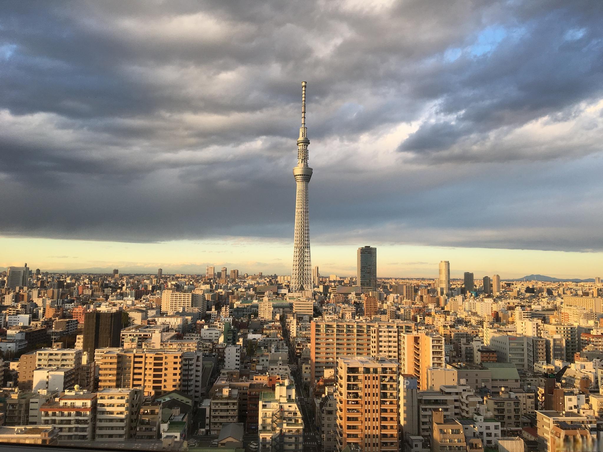 日本东京晴空塔图片