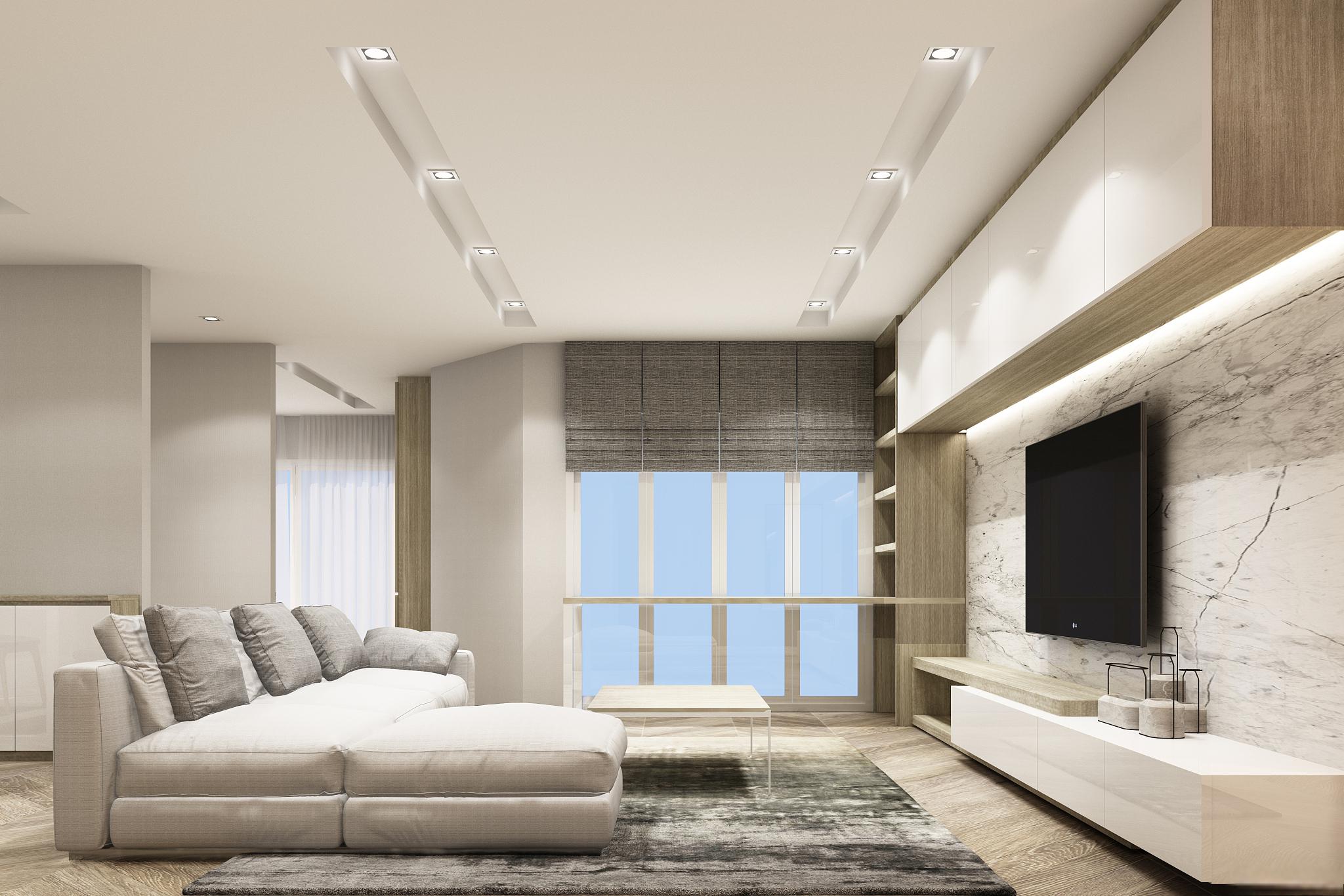 客厅射灯布局的一些建议 客厅射灯的布局需要考虑整体的装修风格,空间