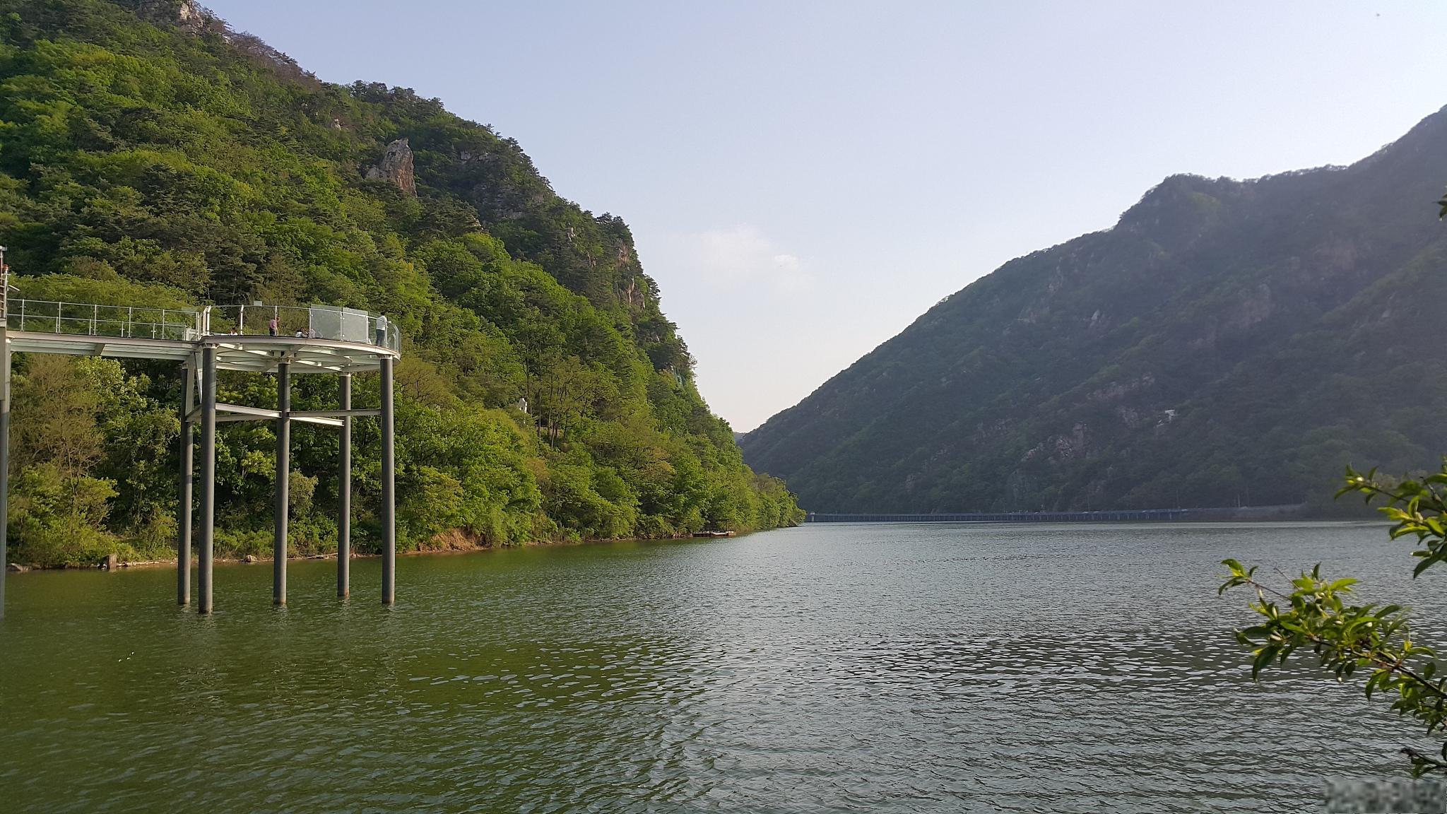 抚顺关山湖水库图片