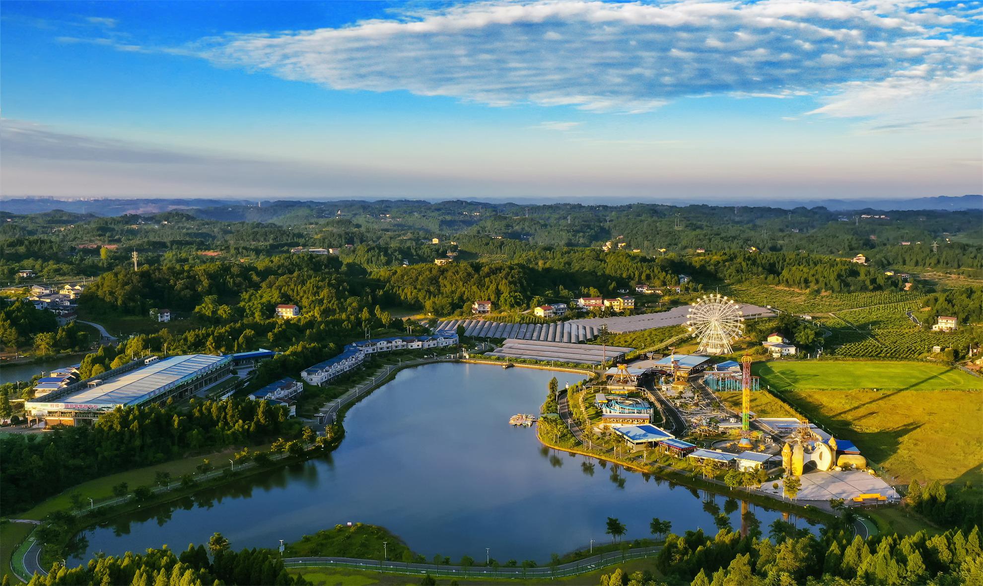 四川安岳宝森农林旅游区 如果你想要寻找一种愉悦身心的旅游方式,四川