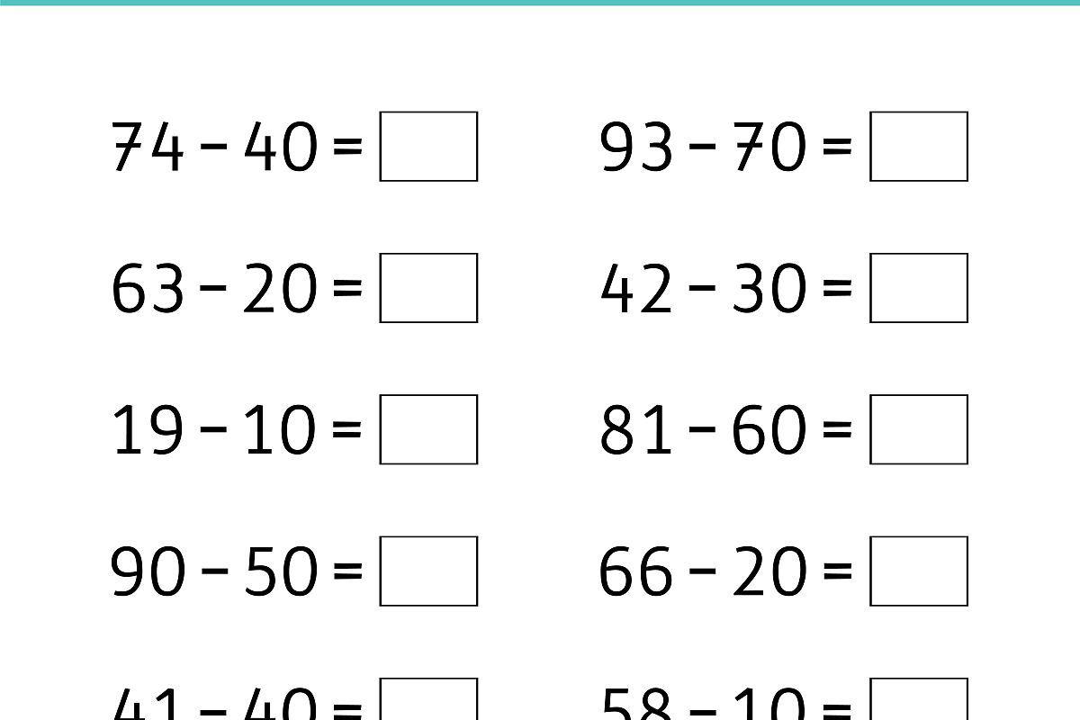 50以内退位减法学习笔记 50以内退位减法是孩子学习数学过程中的一个