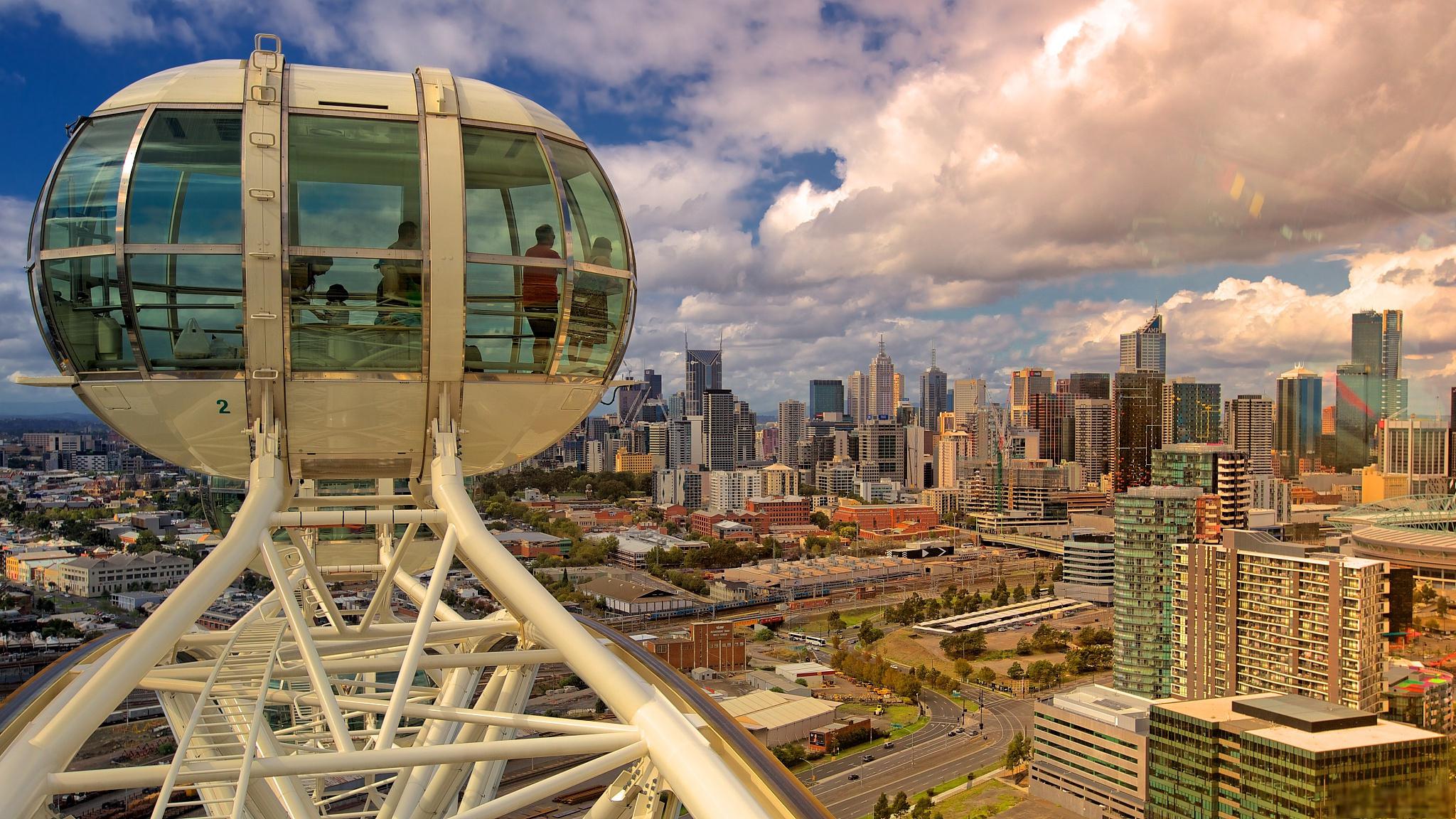 洛杉矶天空观景台,一览无余的美景 洛杉矶,美国的繁华都市,吸引着无数