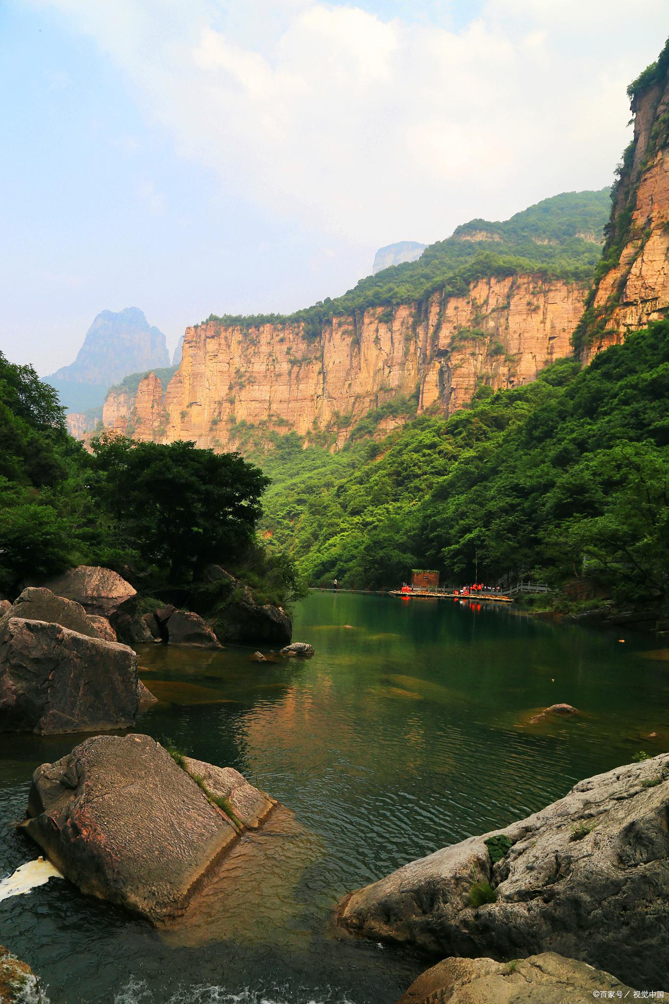 八里沟风景区图片