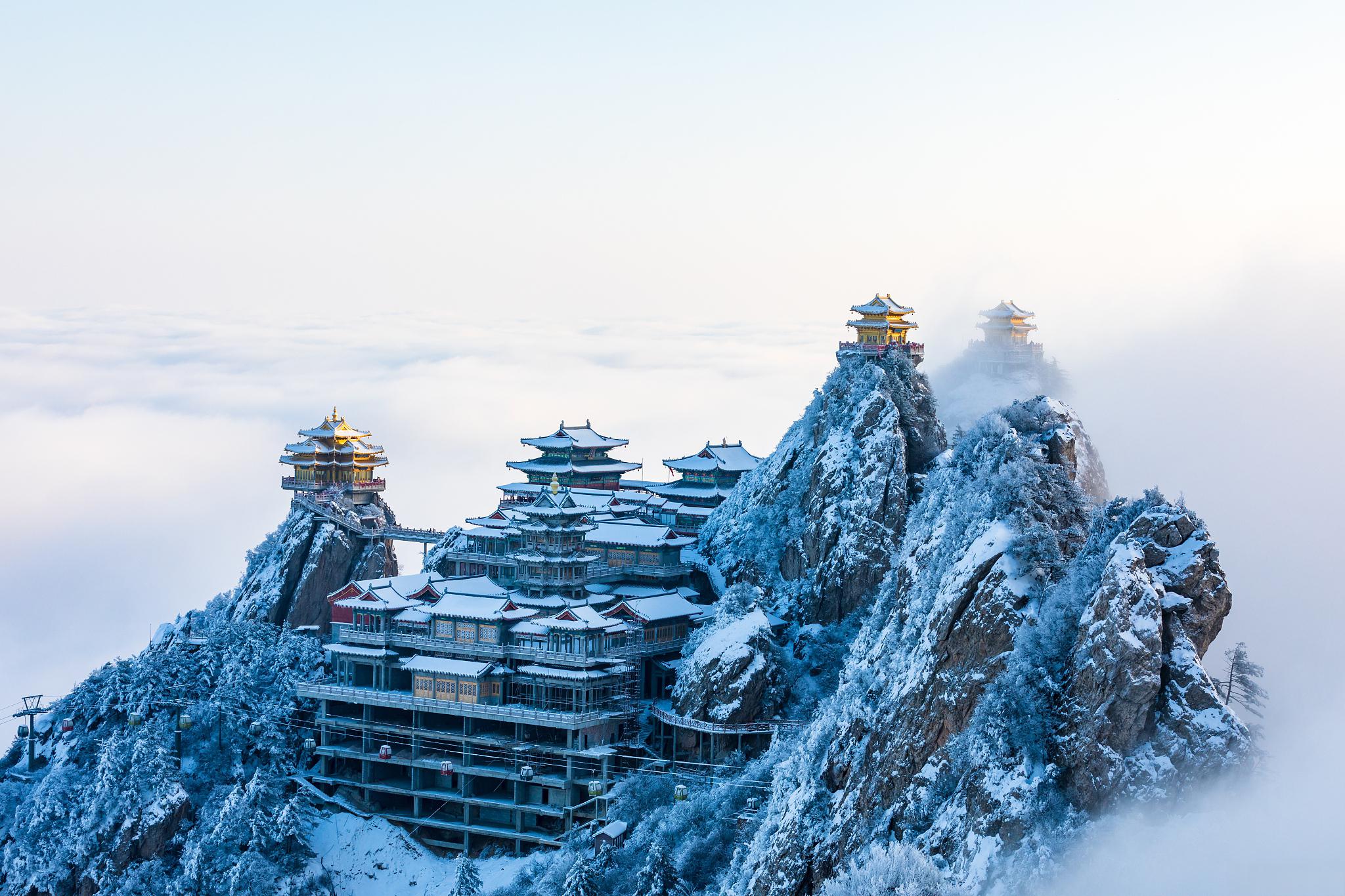 洛阳雪景2022图片