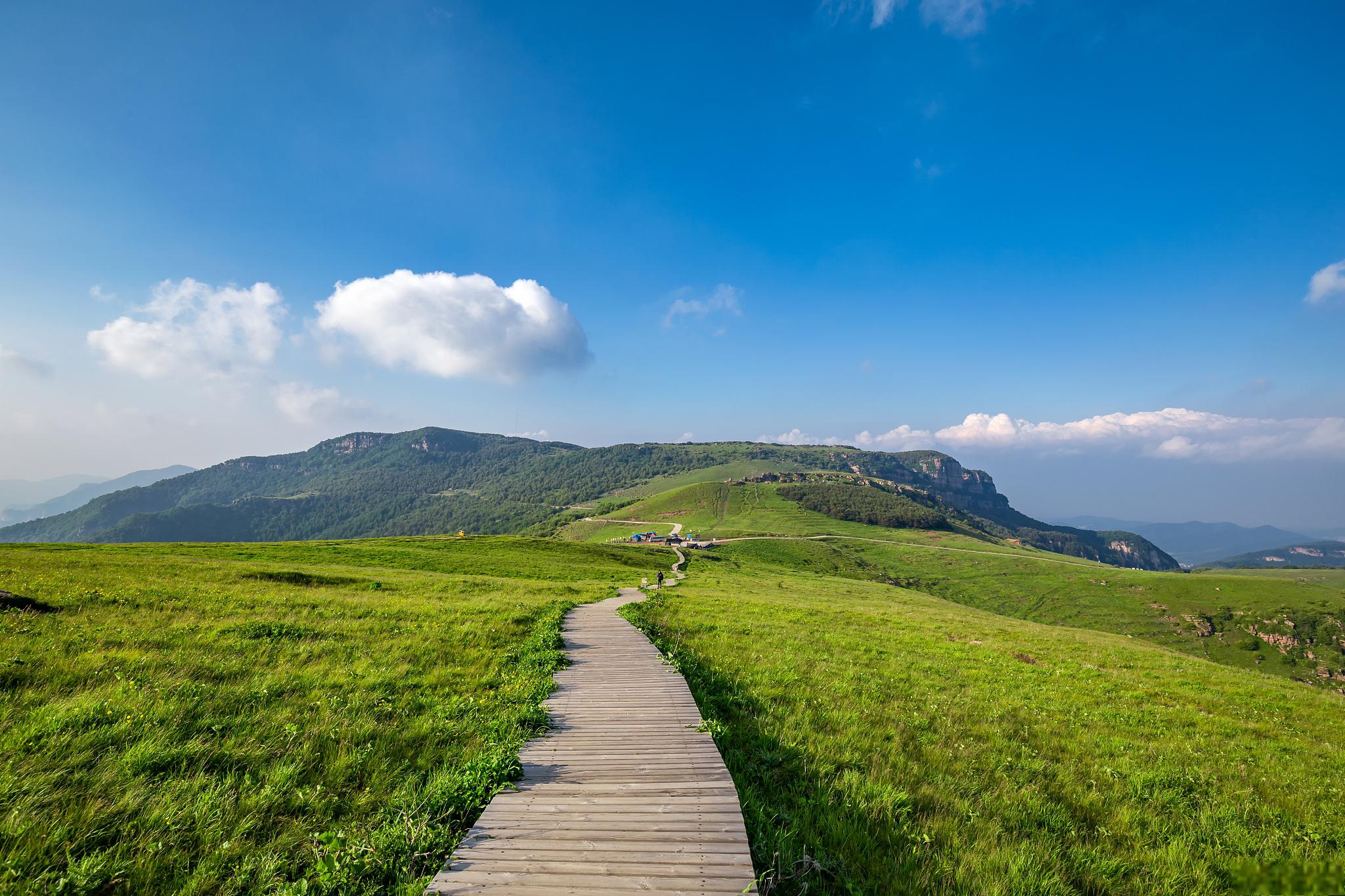 百里荒景区图片