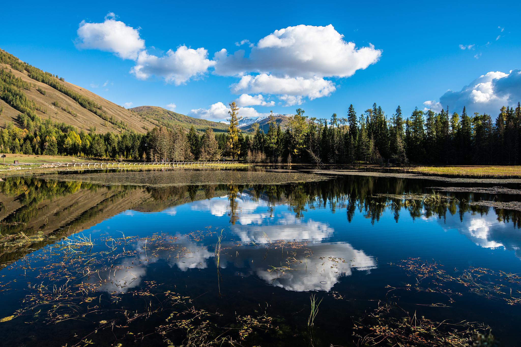 可可托海景区 超大型花岗伟晶岩稀有金属矿,富蕴大地震遗迹,额尔齐斯