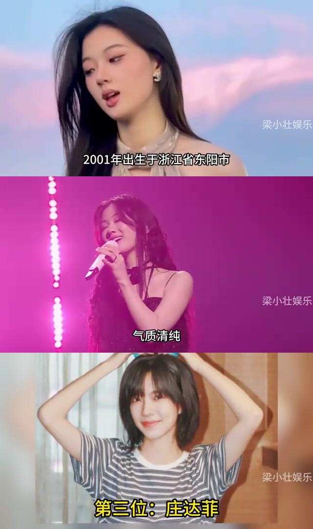 内娱00后小花颜值排行榜,你觉得哪位最漂亮?