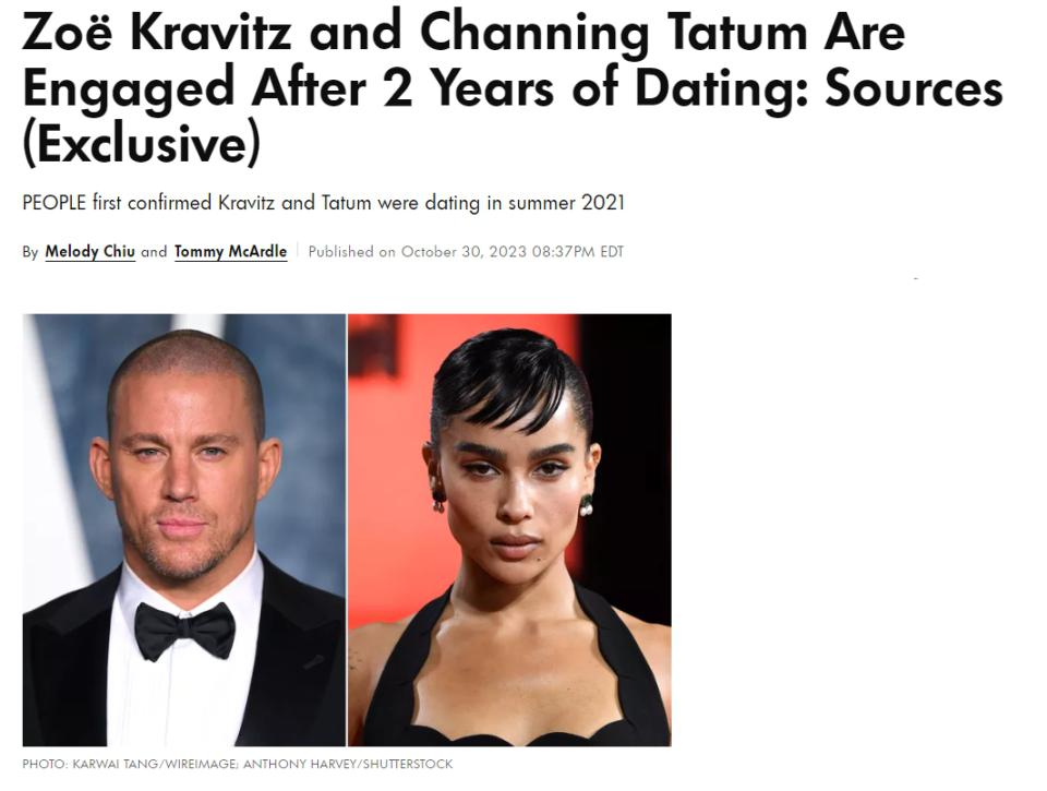 钱老板和"猫女"佐伊·克拉维兹订婚 钱老板