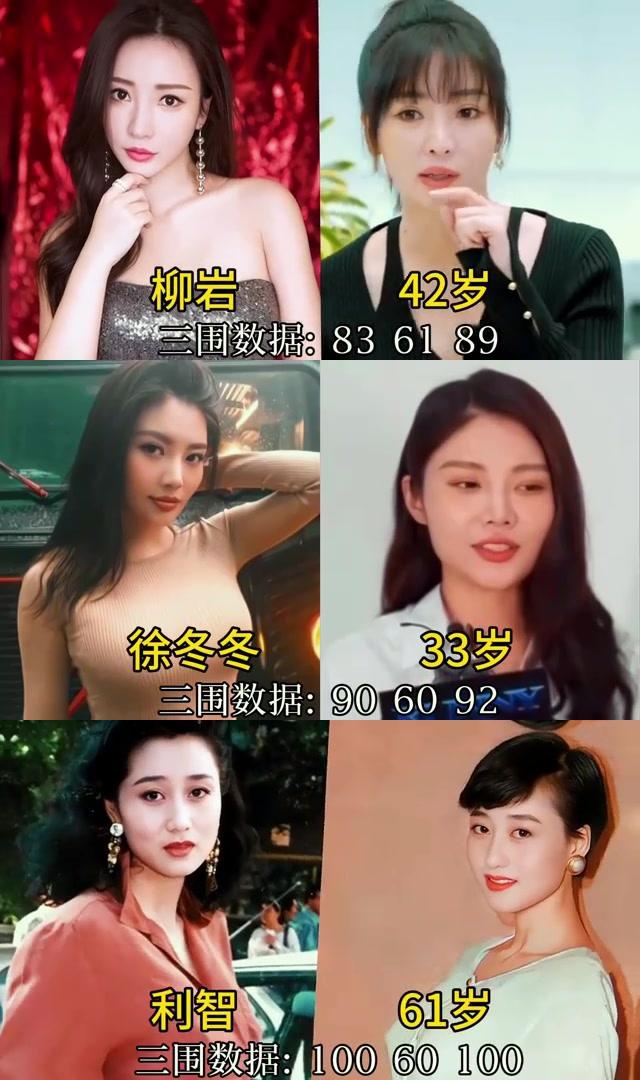 娱乐圈13位胸围最大的女星,柳岩徐冬冬上榜,龚玥菲魅