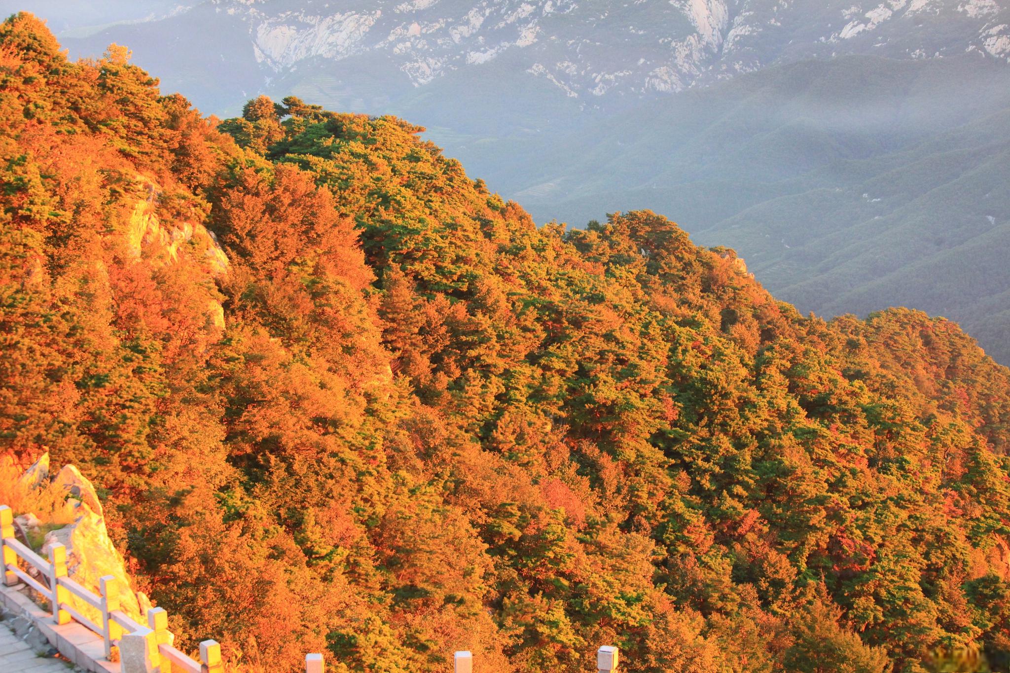 国家地质公园与森林公园的魅力 尧山,位于河南省平顶山市鲁山县尧山镇