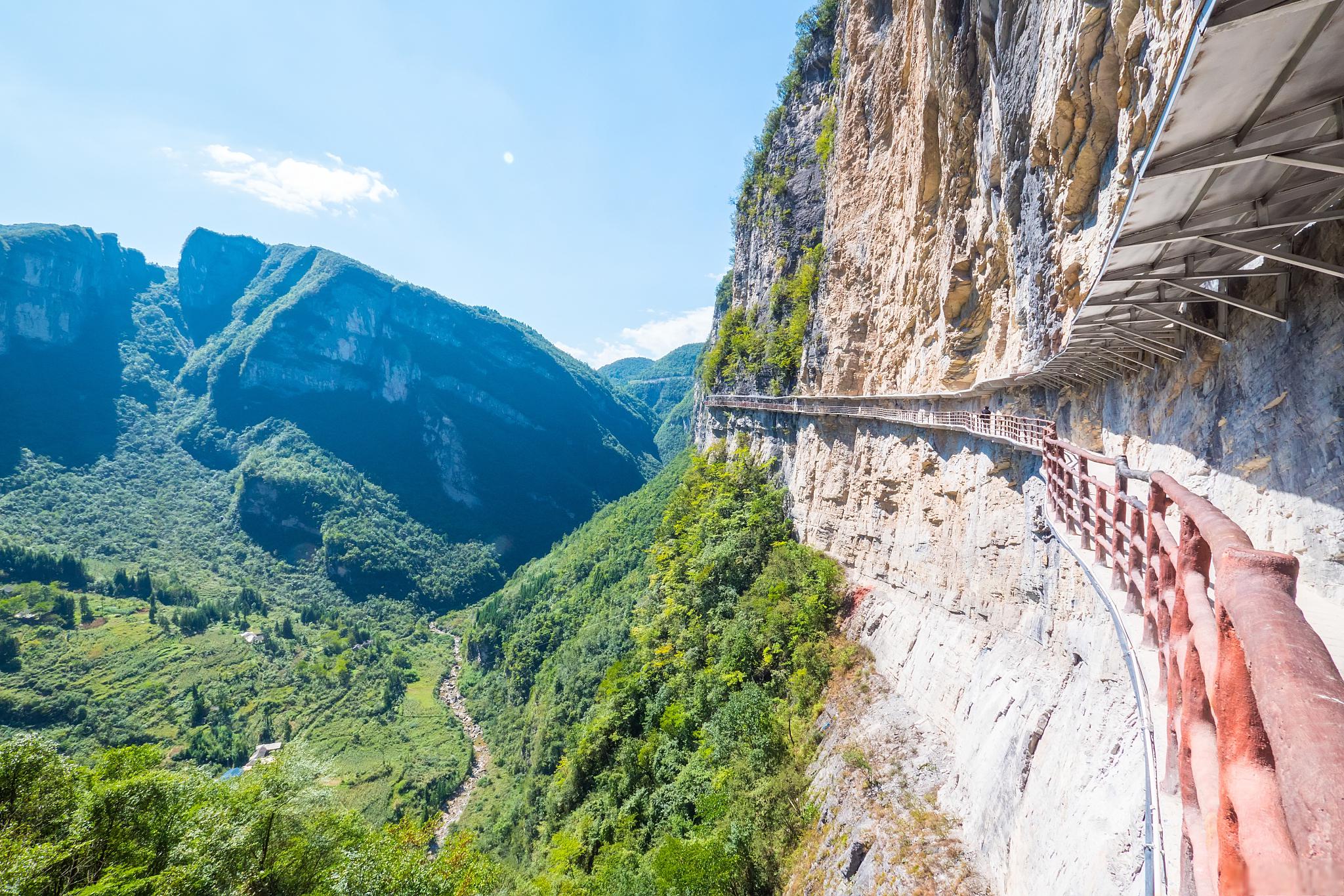 巴中诺水河风景图片图片