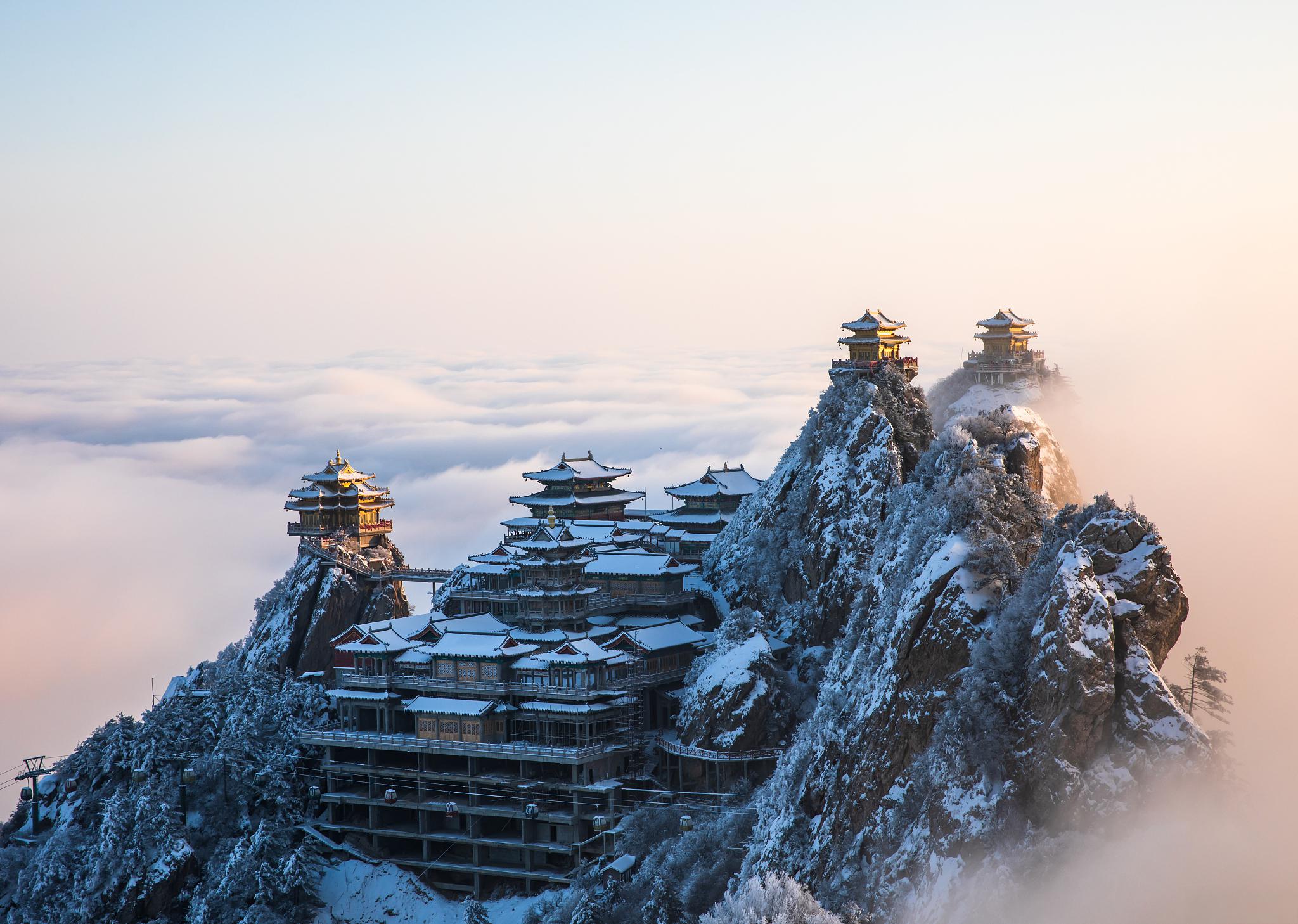 洛阳老君山照片真实图片