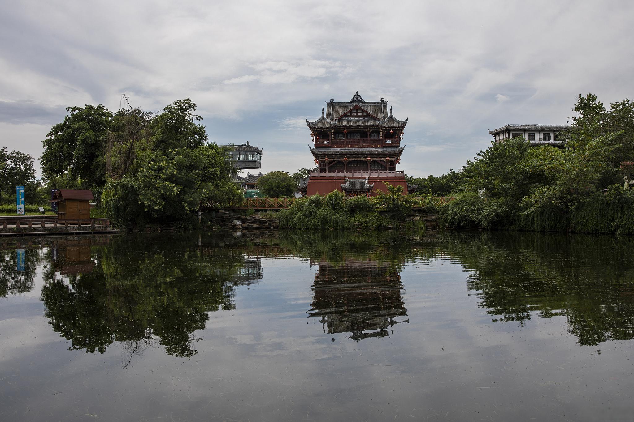 洛带古镇风景图片图片