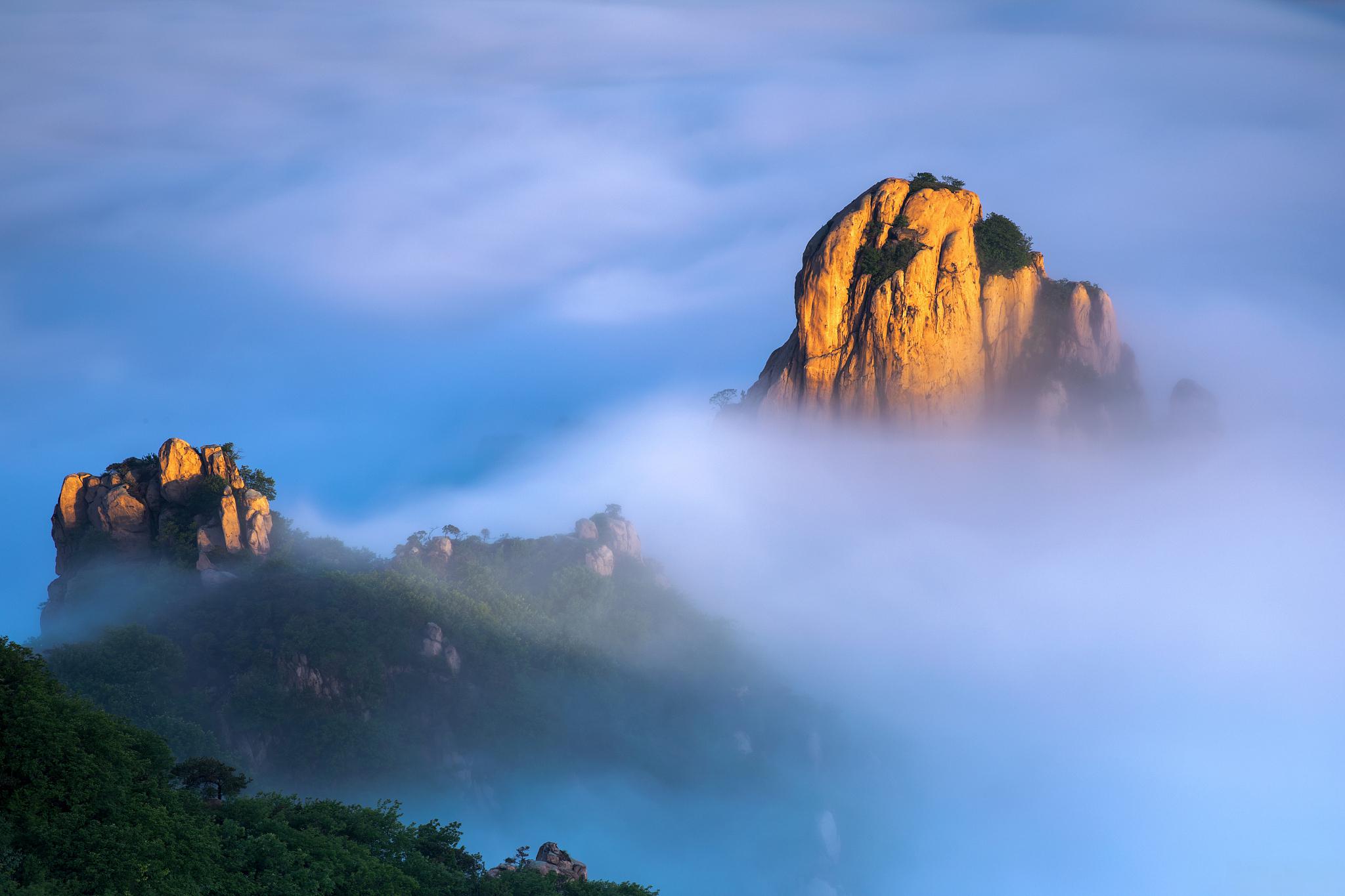 青岛崂山图片大全风景图片