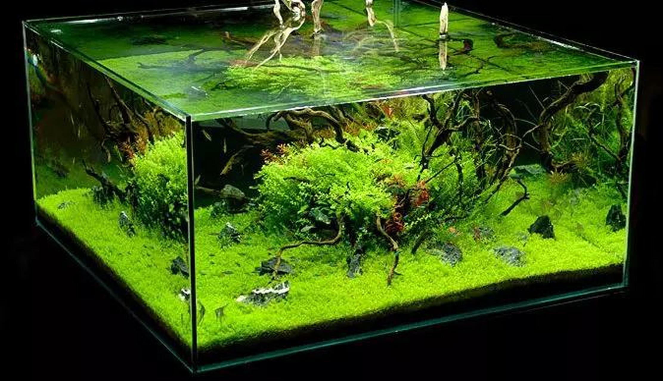 草缸布景的建议 对于草缸的布景,首先需要考虑到草缸的大小,形状以及