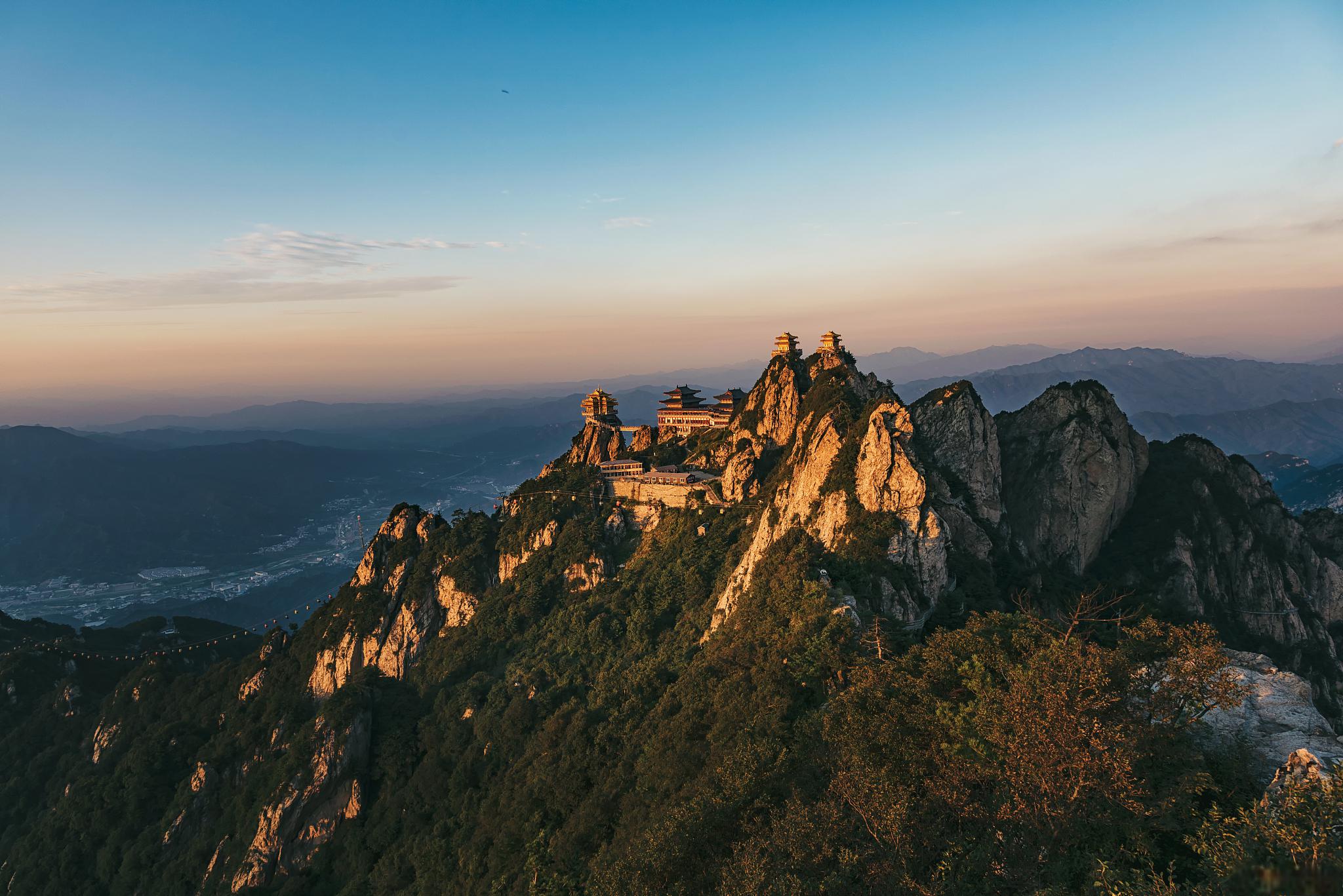 洛阳老君山照片真实图片