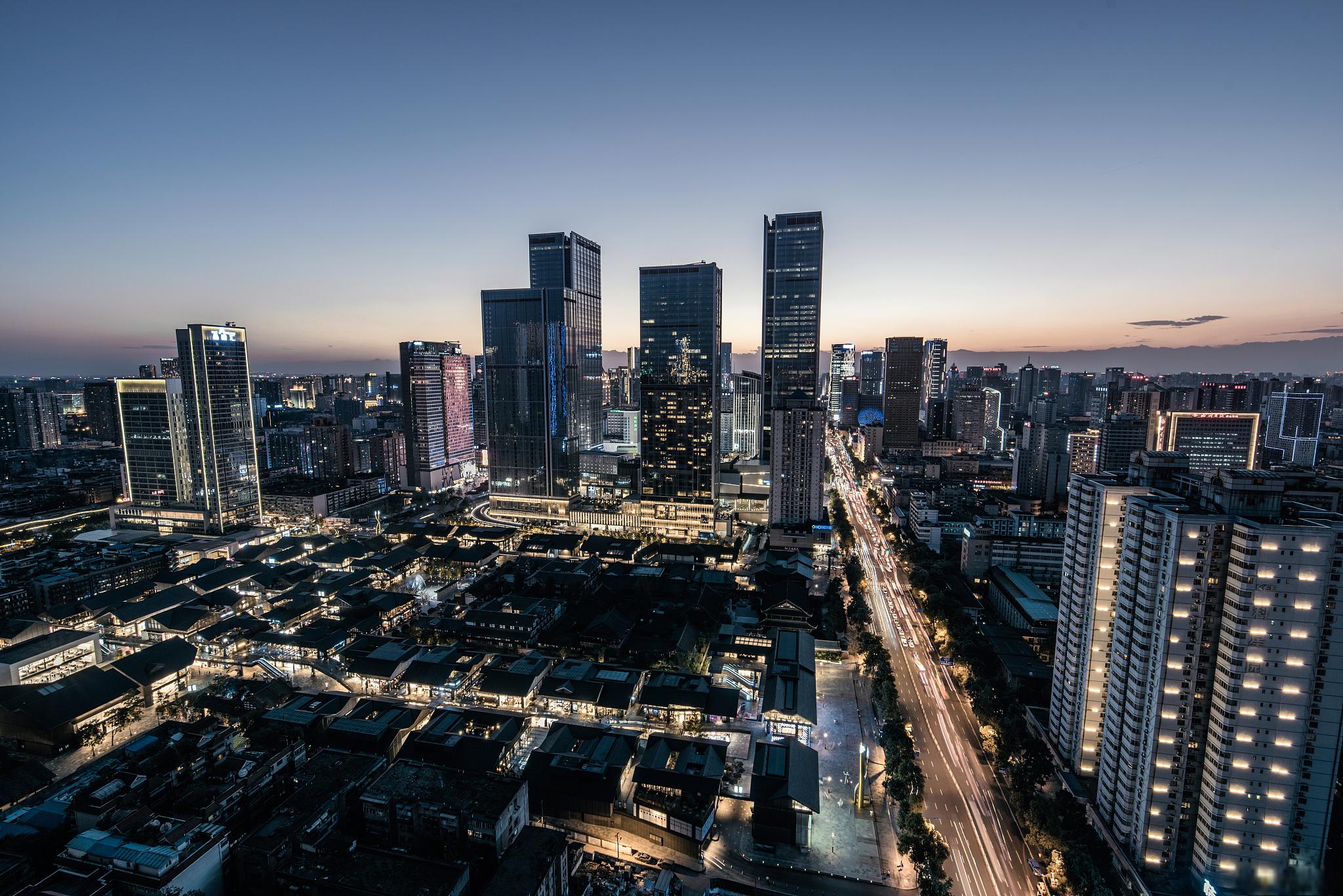 成都锦里古街,一条充满历史文化魅力的古老街道 成都这座古老而又充满