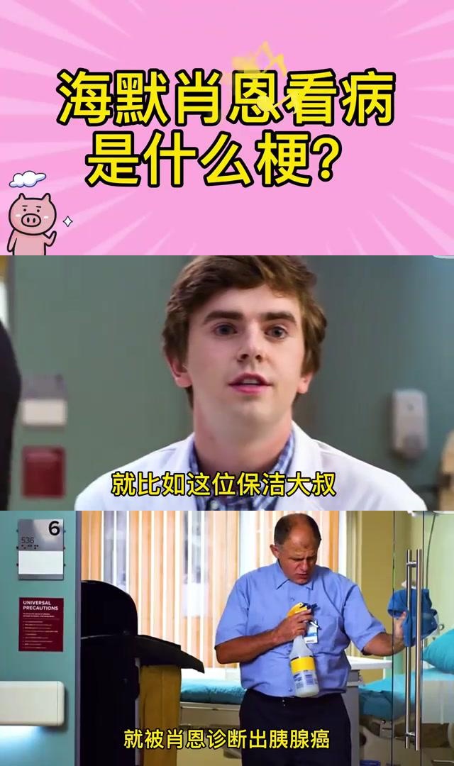 海默肖恩看病:网友调侃看病不是肿瘤就是癌 海默肖恩是美剧《良医》中