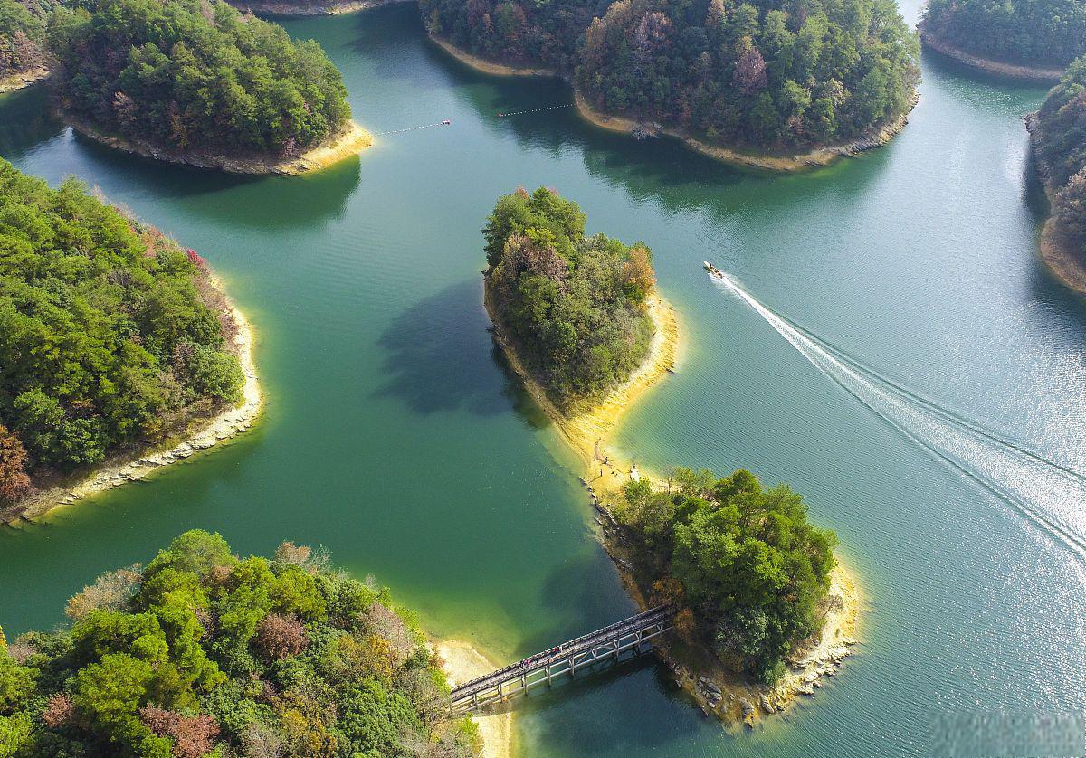 湖北天子湖,位于湖北省孝感市,是一处充满优美迷人的旅游风景胜地