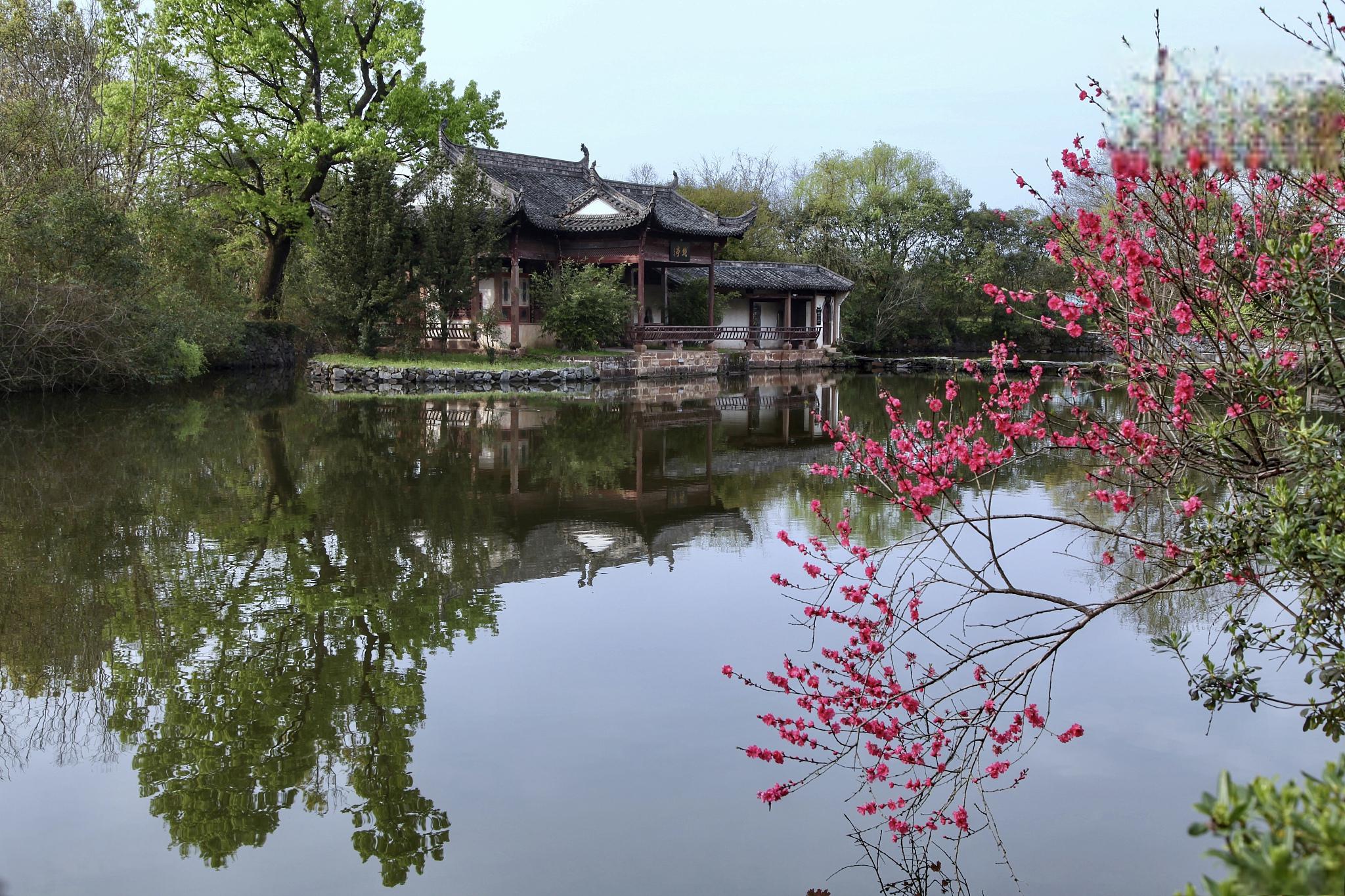 兰溪三月桃花雨 在中国的浙江省