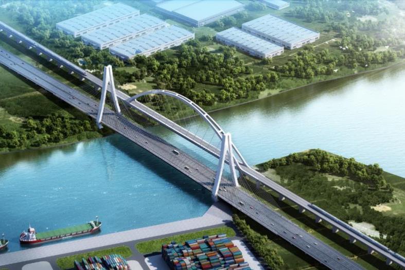 宿迁云帆大道京杭运河特大桥及接线工程招标公告 宿迁,一座正在迅速