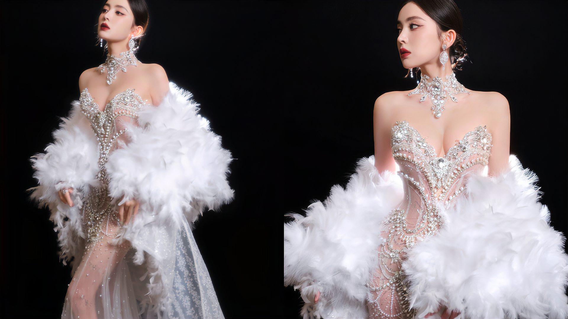 古力娜扎红毯造型惊艳!